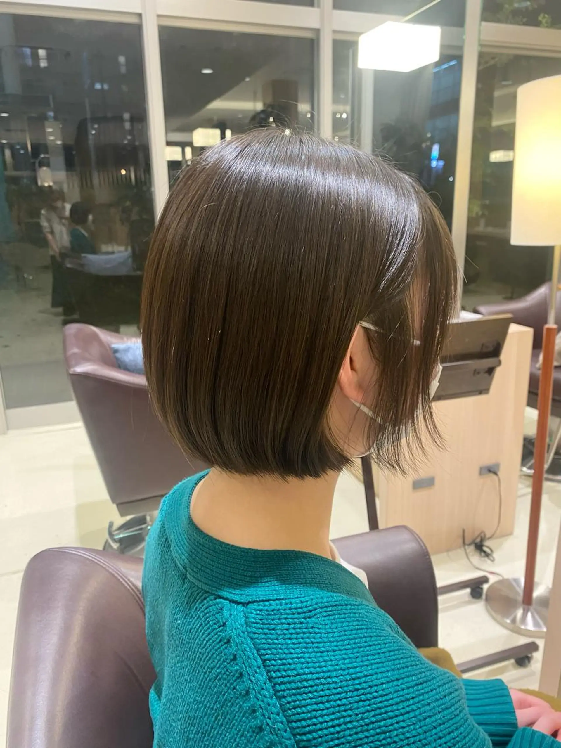 ショート ボブ ヘアカラー みやび🫧髪質改善 🫧透明感カラー🫧のヘアスタイル