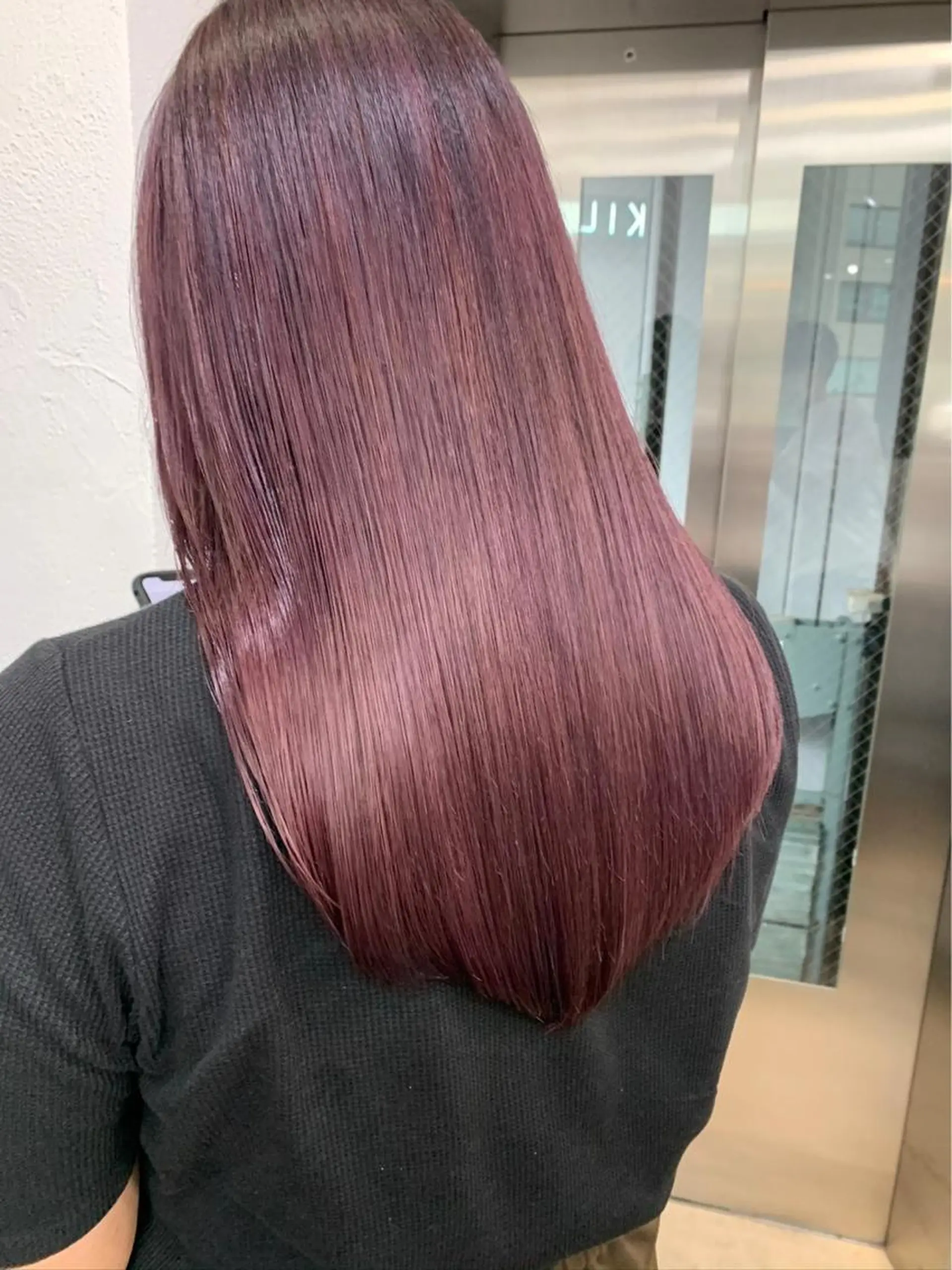 ロング カラー 🧸艶々韓国ヘア 🧁mizunaのヘアスタイル