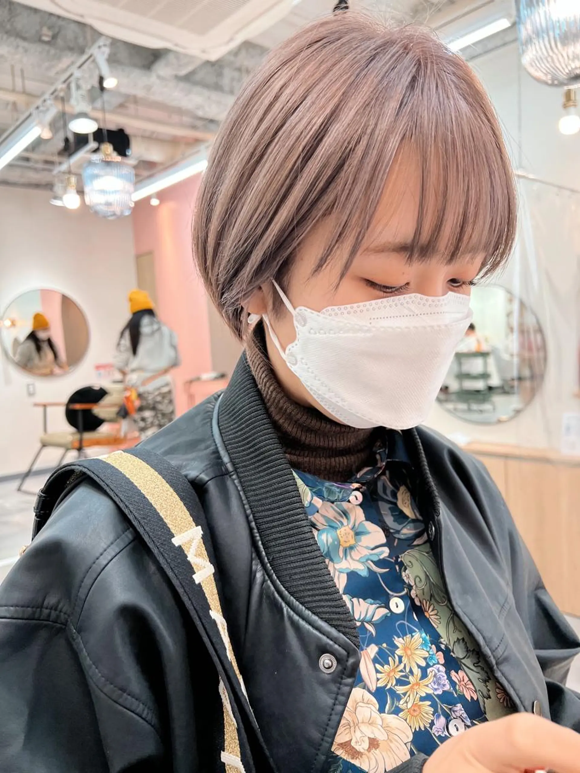 ショート カラー カット特化柏駅 徒歩3分LOUのヘアスタイル