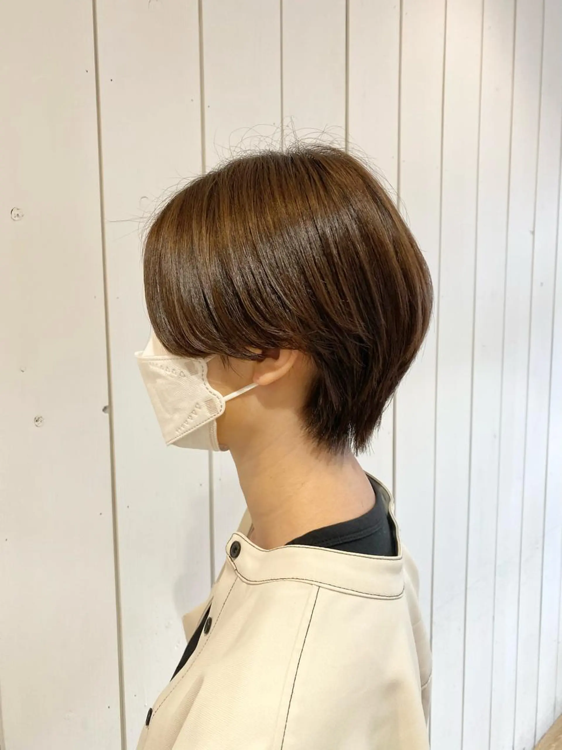 ショート ハンサムショート ショートヘア 🫧顔周りカット 🫧樫村優香のヘアスタイル