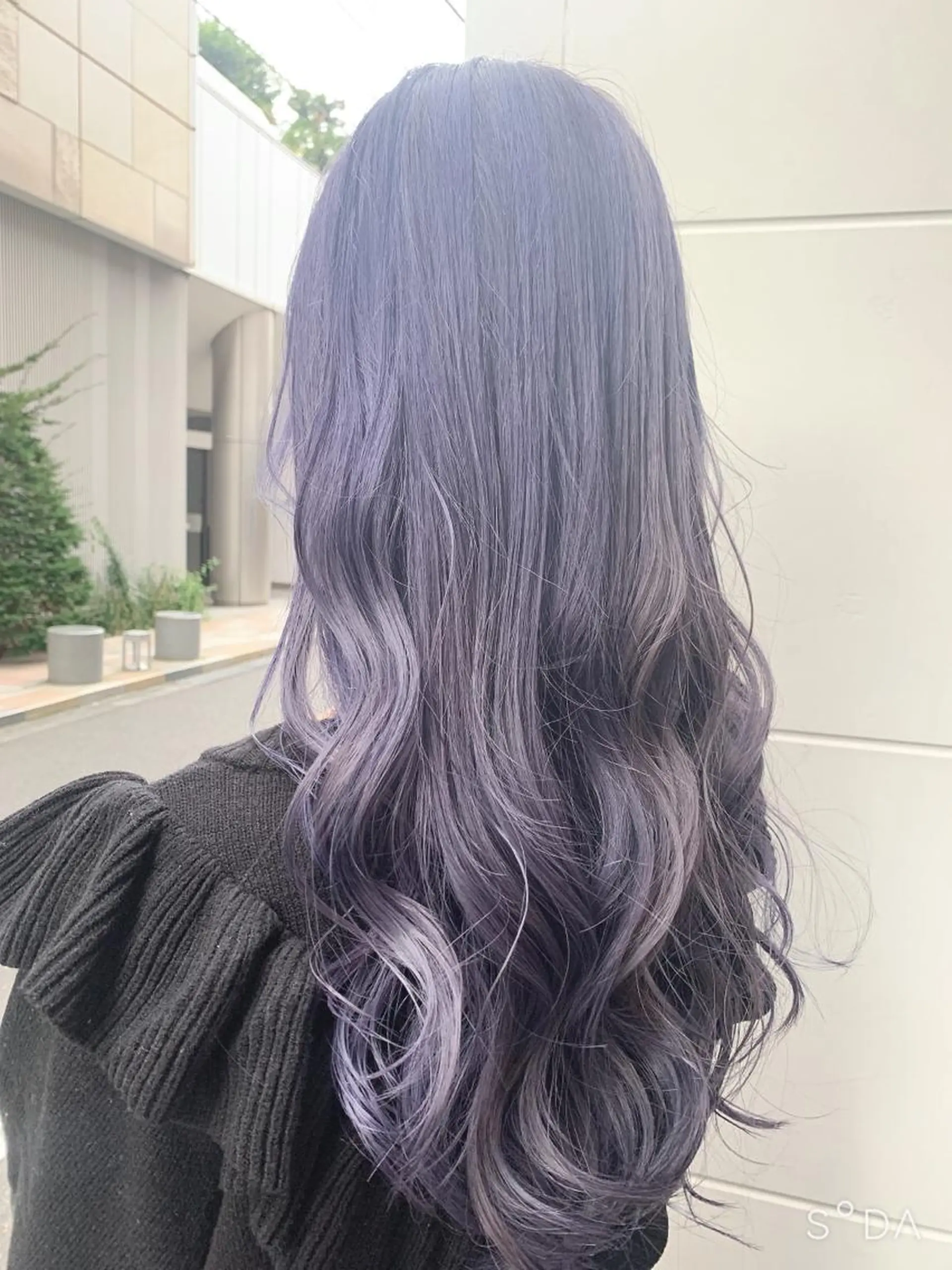 ロング カラー 乾かすだけでサラ艶に /髪質改善西村涼太のヘアスタイル