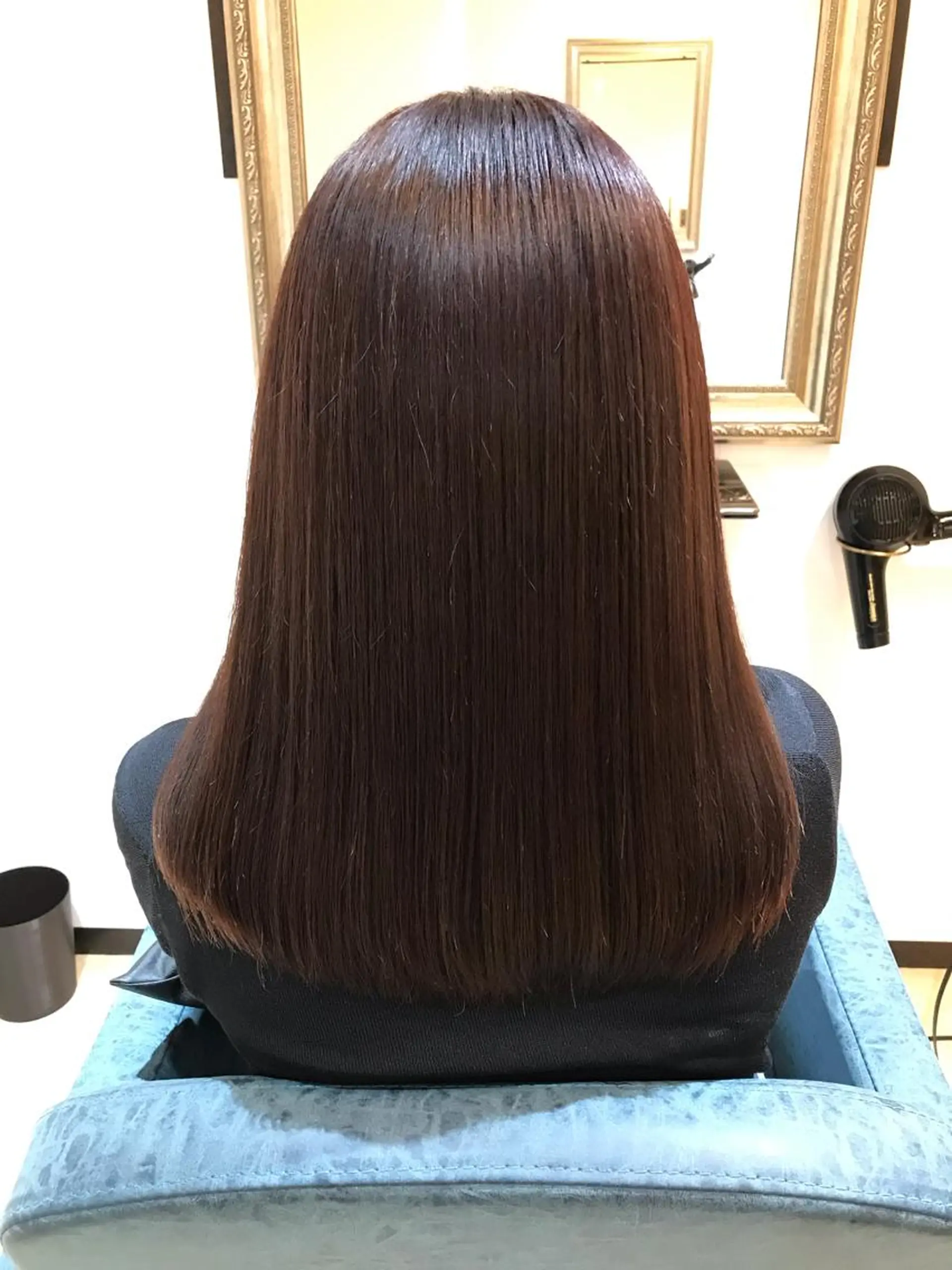 ミディアム kazuya 縮毛矯正髪質改善✨✨のヘアスタイル