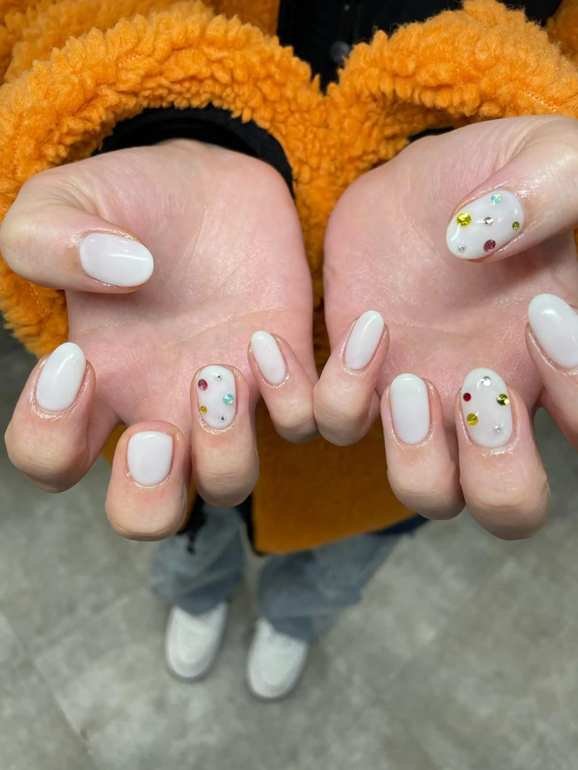 ネイル ハンドネイル ニュアンス🥀個性派 MIYU🪅のネイルデザイン