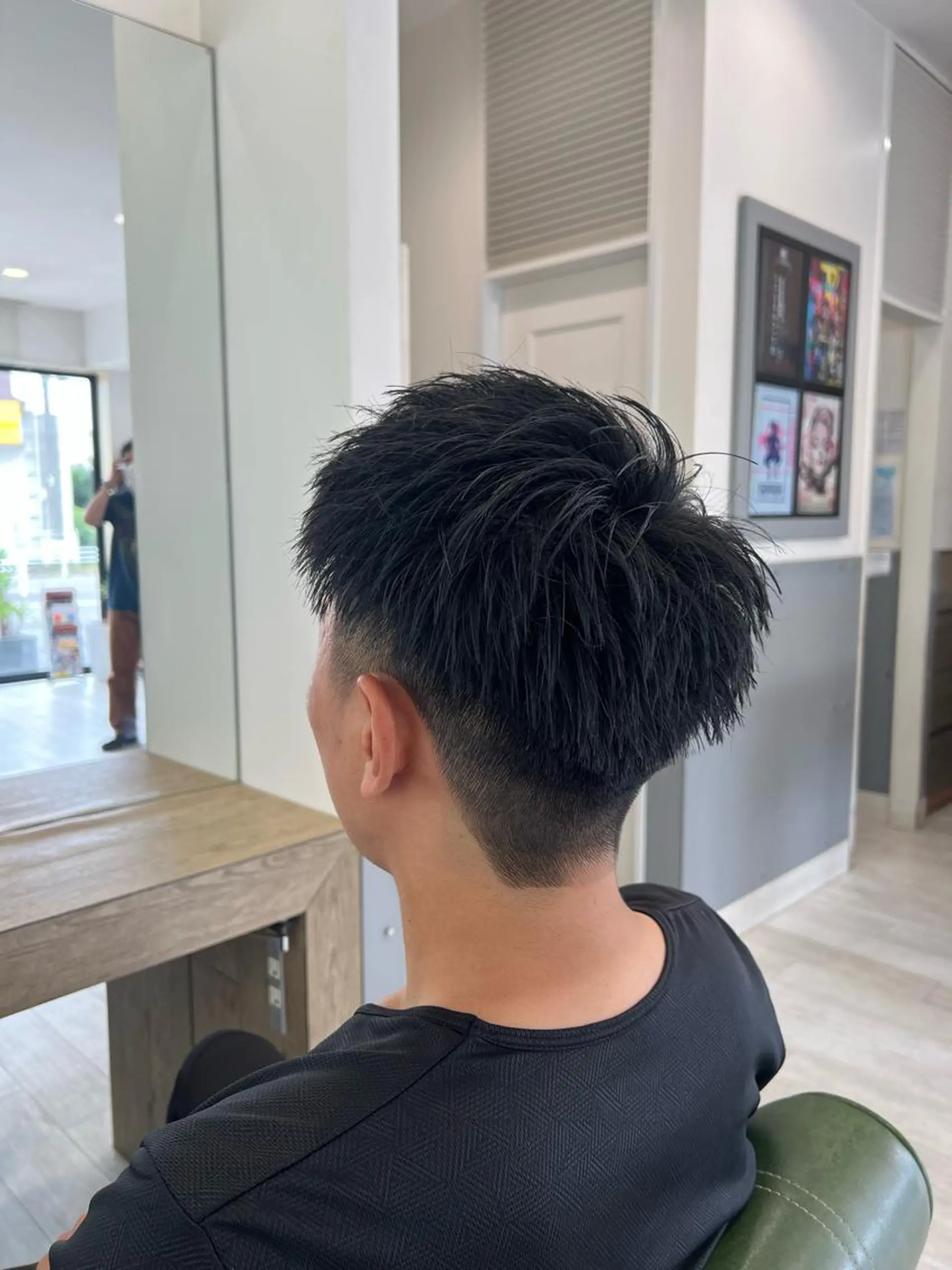 カラー ヘアアレンジ メンズ 飛田 楓信のヘアスタイル