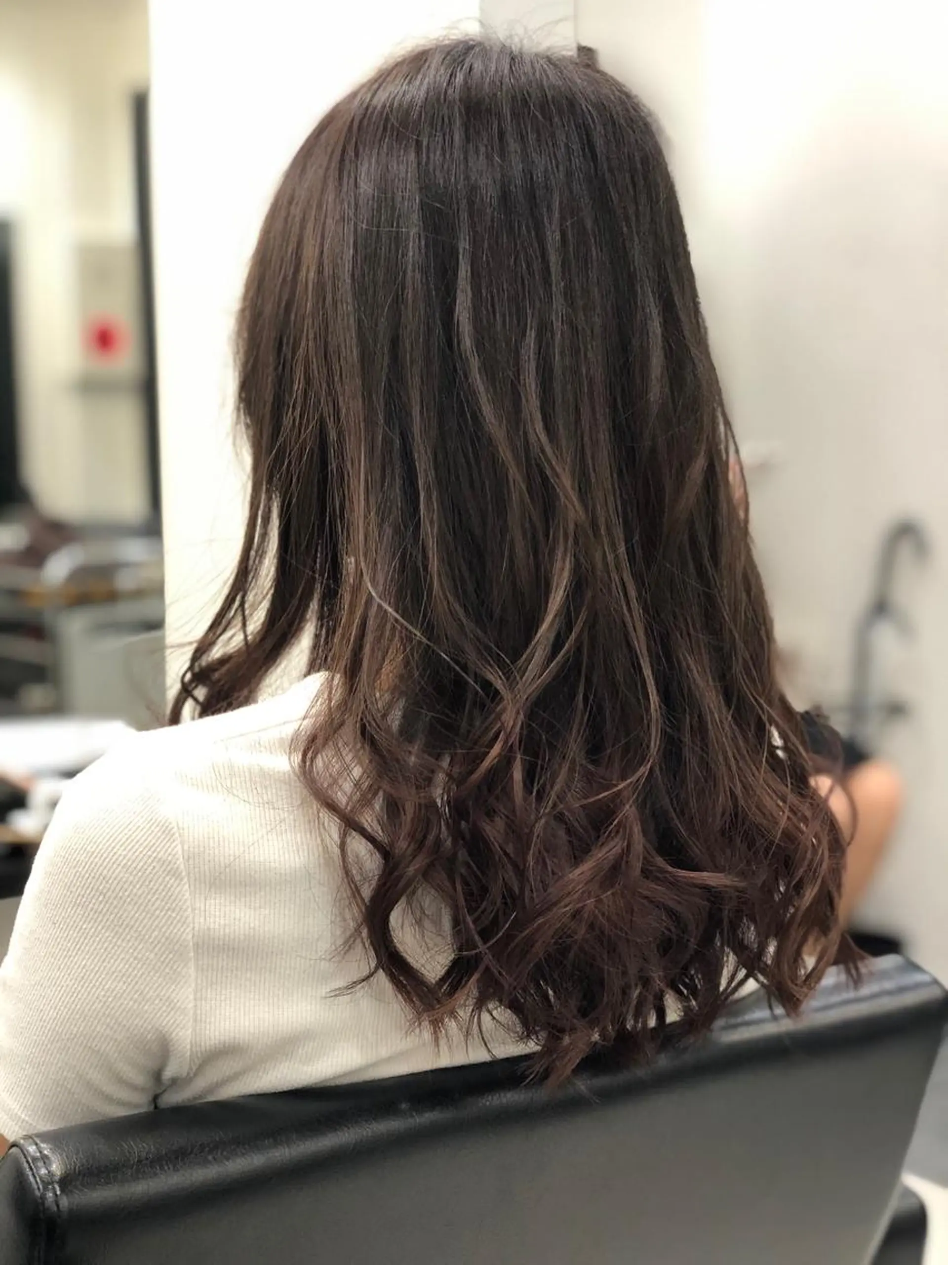 セミロング ヘアカラー トリートメント Lia所属・縮毛矯正の達人 ☆　松本のヘアスタイル