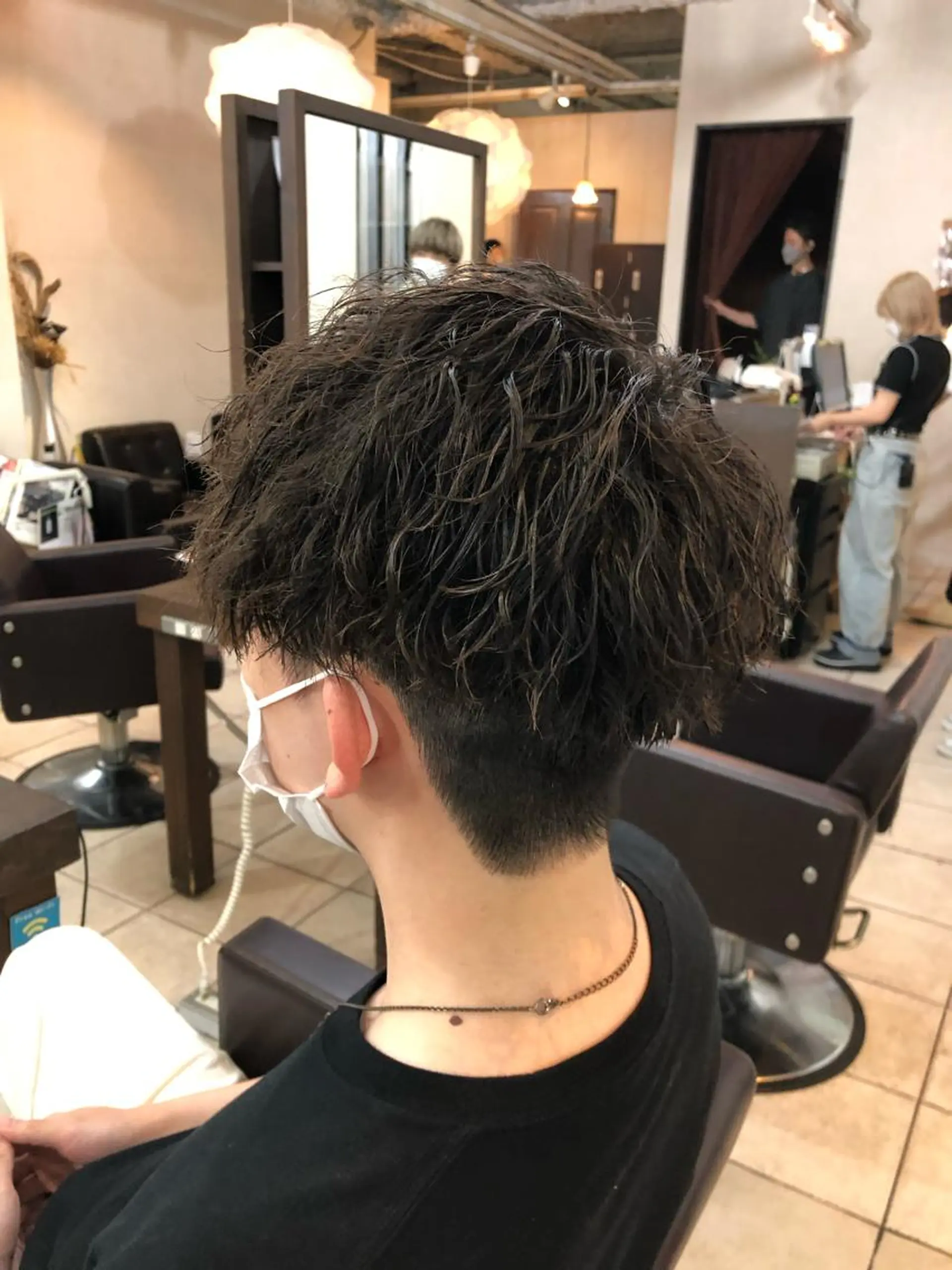 パーマ メンズ カット パーマ カ レラのヘアスタイル