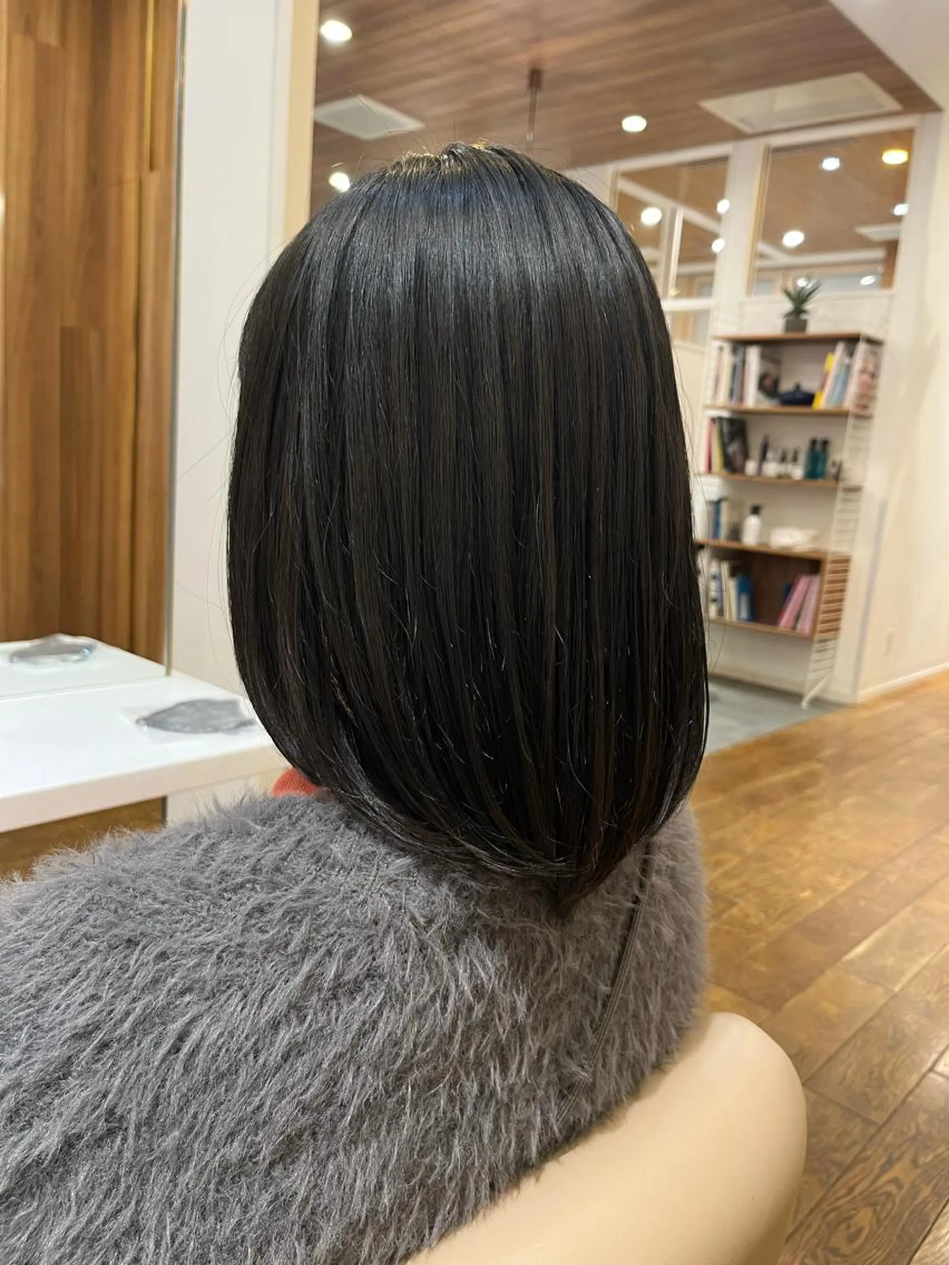 ミディアム パーマ 門崎未依/レイヤー/ メンズカット🪿のヘアスタイル