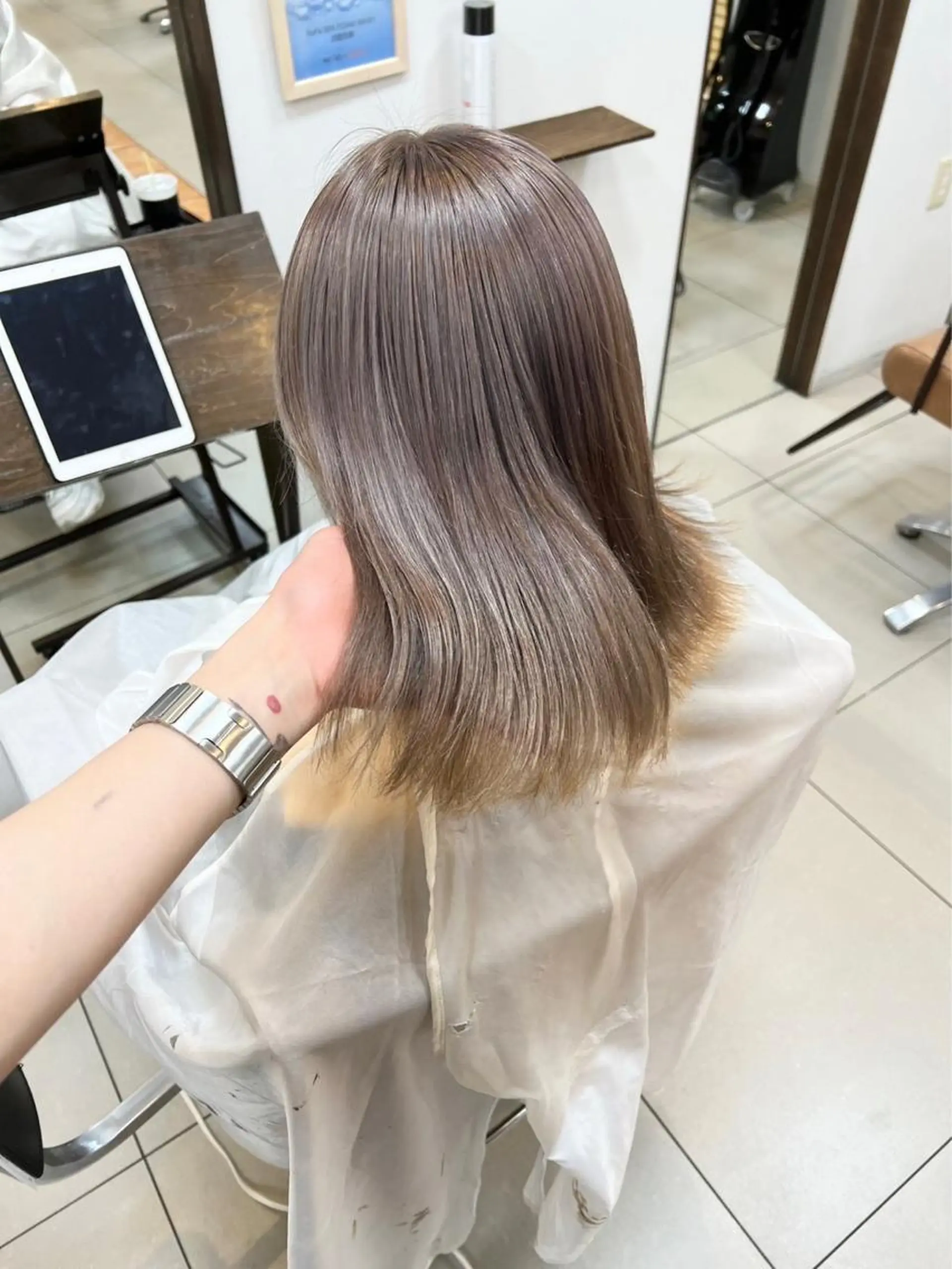 ミディアム 池田菜摘 モデル募集🍬のヘアスタイル