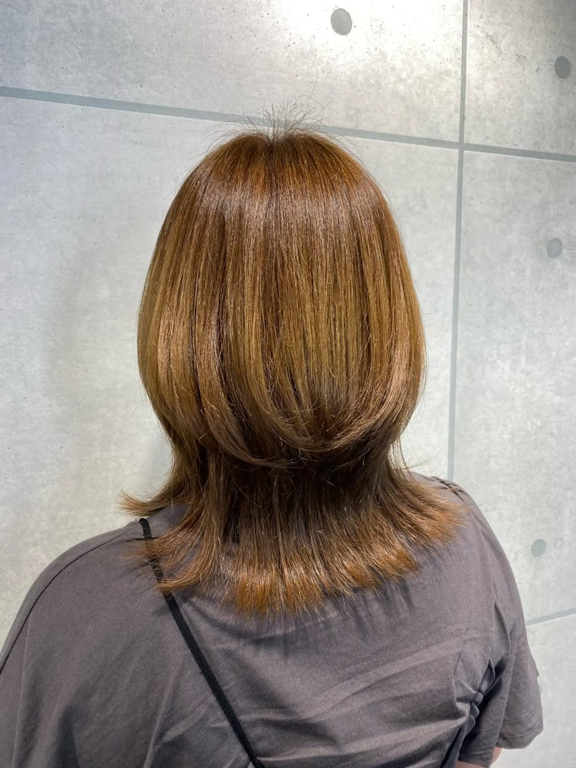 ミディアム カラー ウルフカット OZ designmarket所属・西船橋/唐澤 若菜𓂃 𓈒𓏸のヘアスタイル