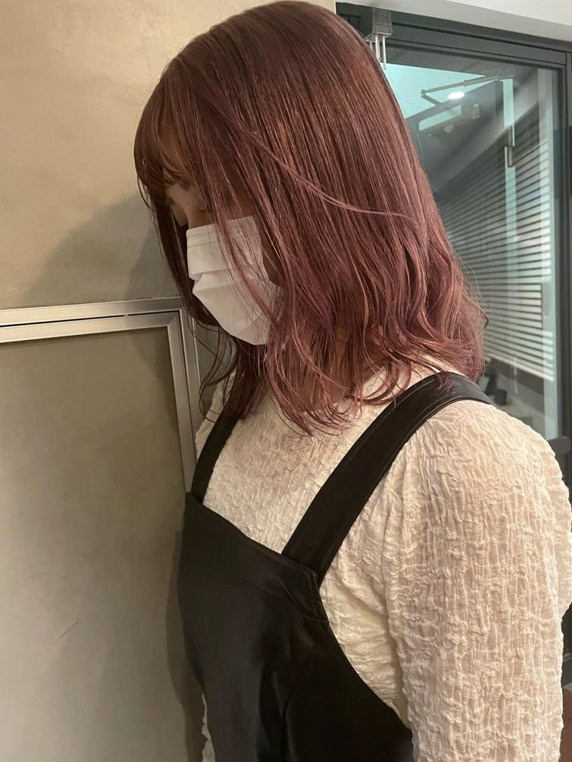 セミロング カラー classic 新横浜所属・大人girly🛋️ 🤍yukakoのヘアスタイル