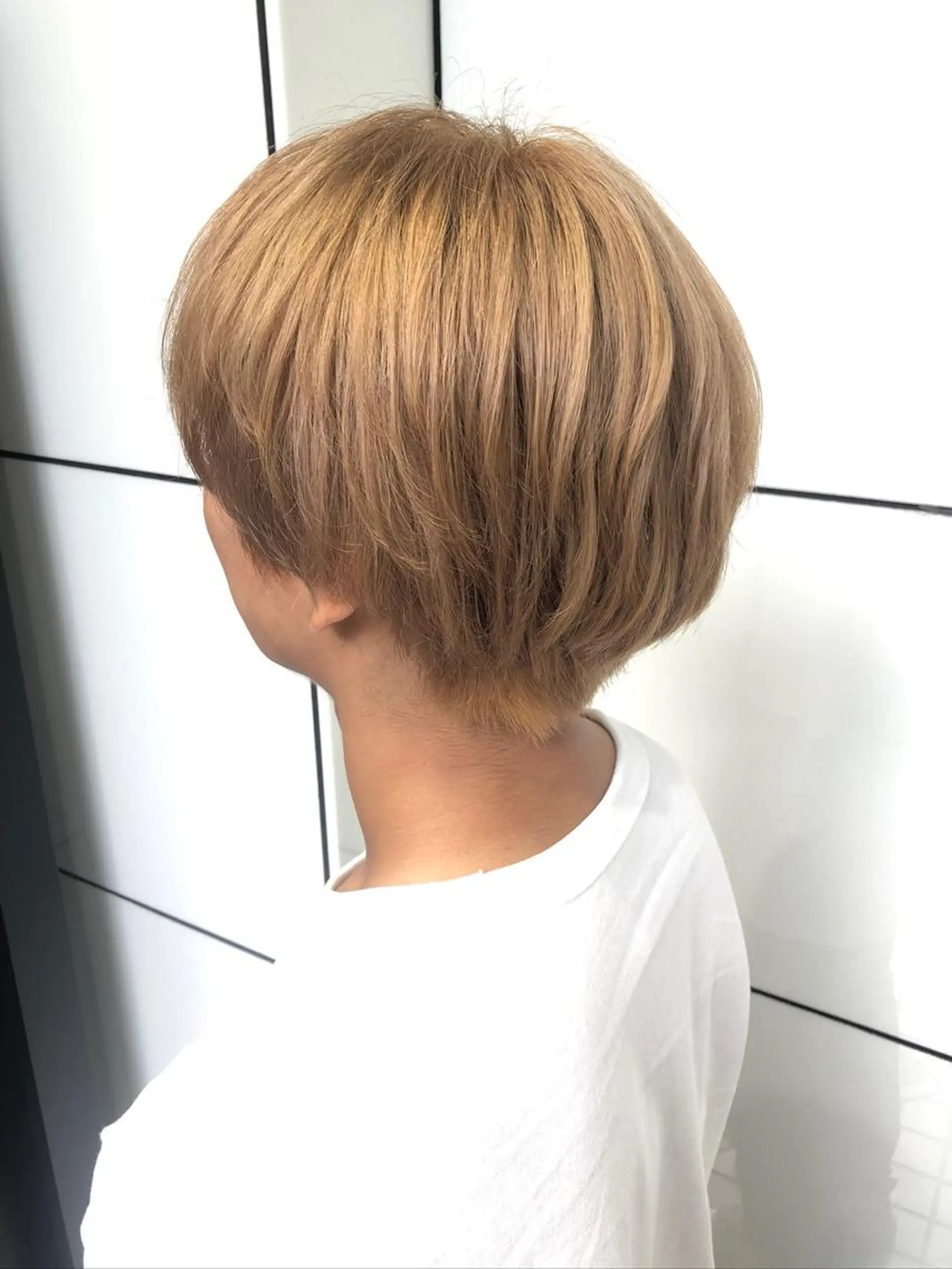 ショート カラー メンズ newi saLyu 今井海斗のヘアスタイル