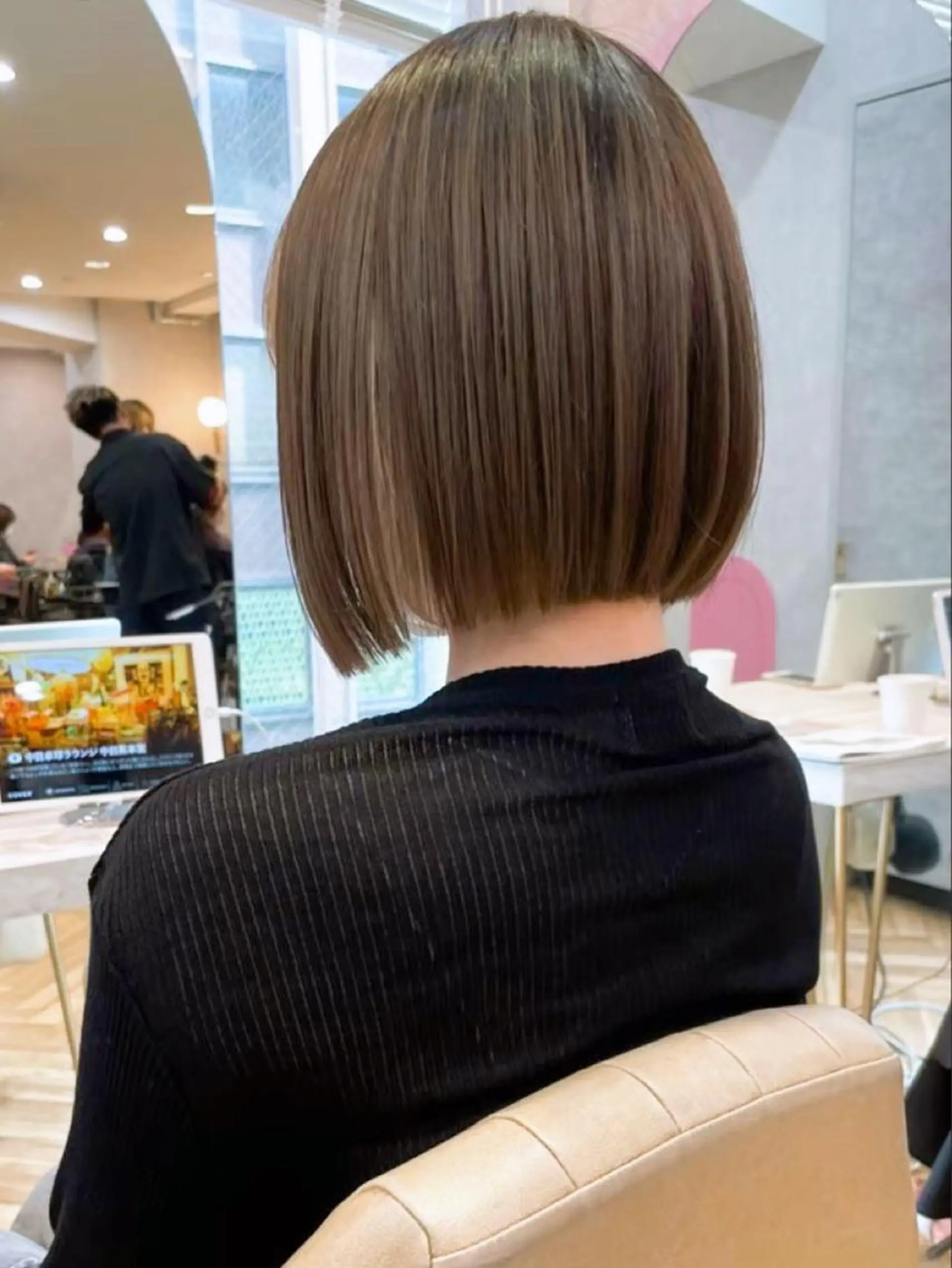 ショート R'eel所属・縮毛矯正／髪質改善 ボブ🌈鶴田陸斗のヘアスタイル