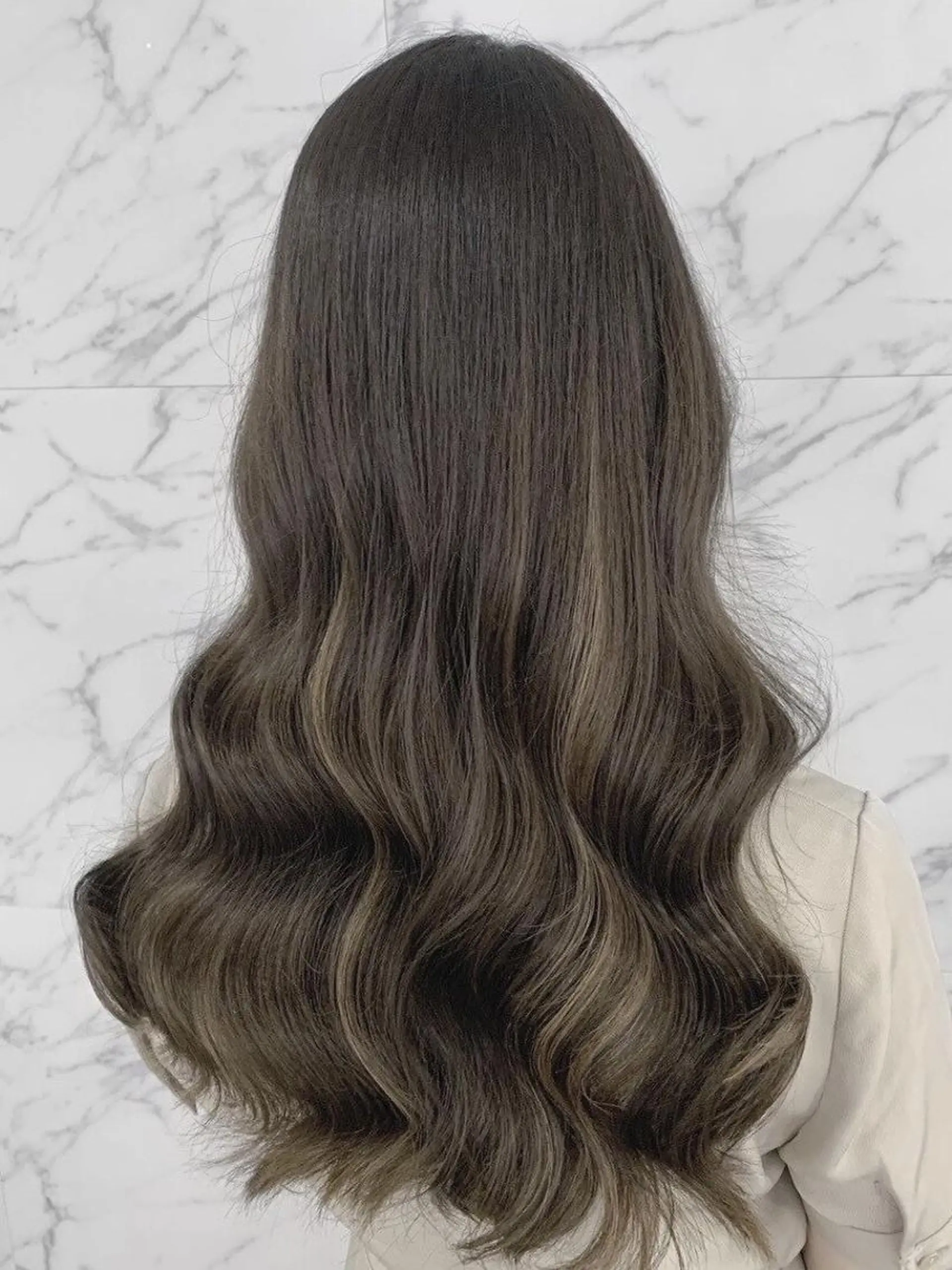 ロング カラー ヘアアレンジ エクステ地域最安値★ Device梅田のヘアスタイル
