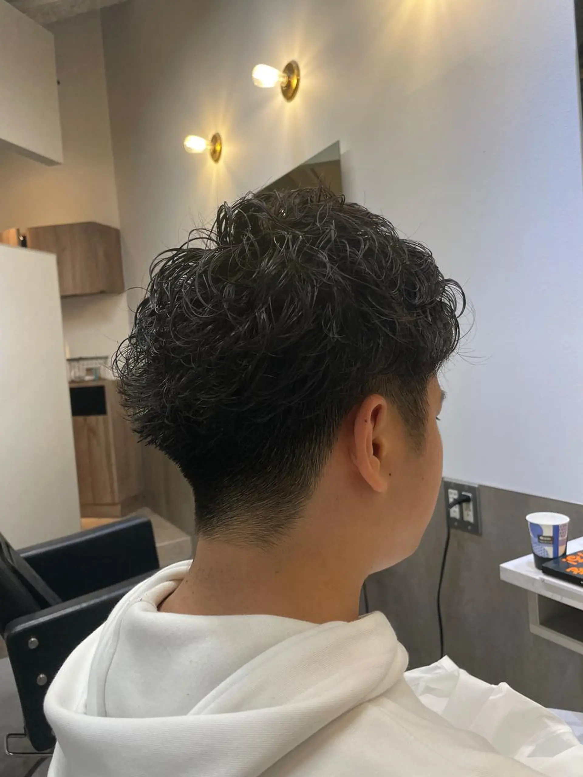 パーマ メンズ カット パーマ 福永速人 /メンズパーマのヘアスタイル