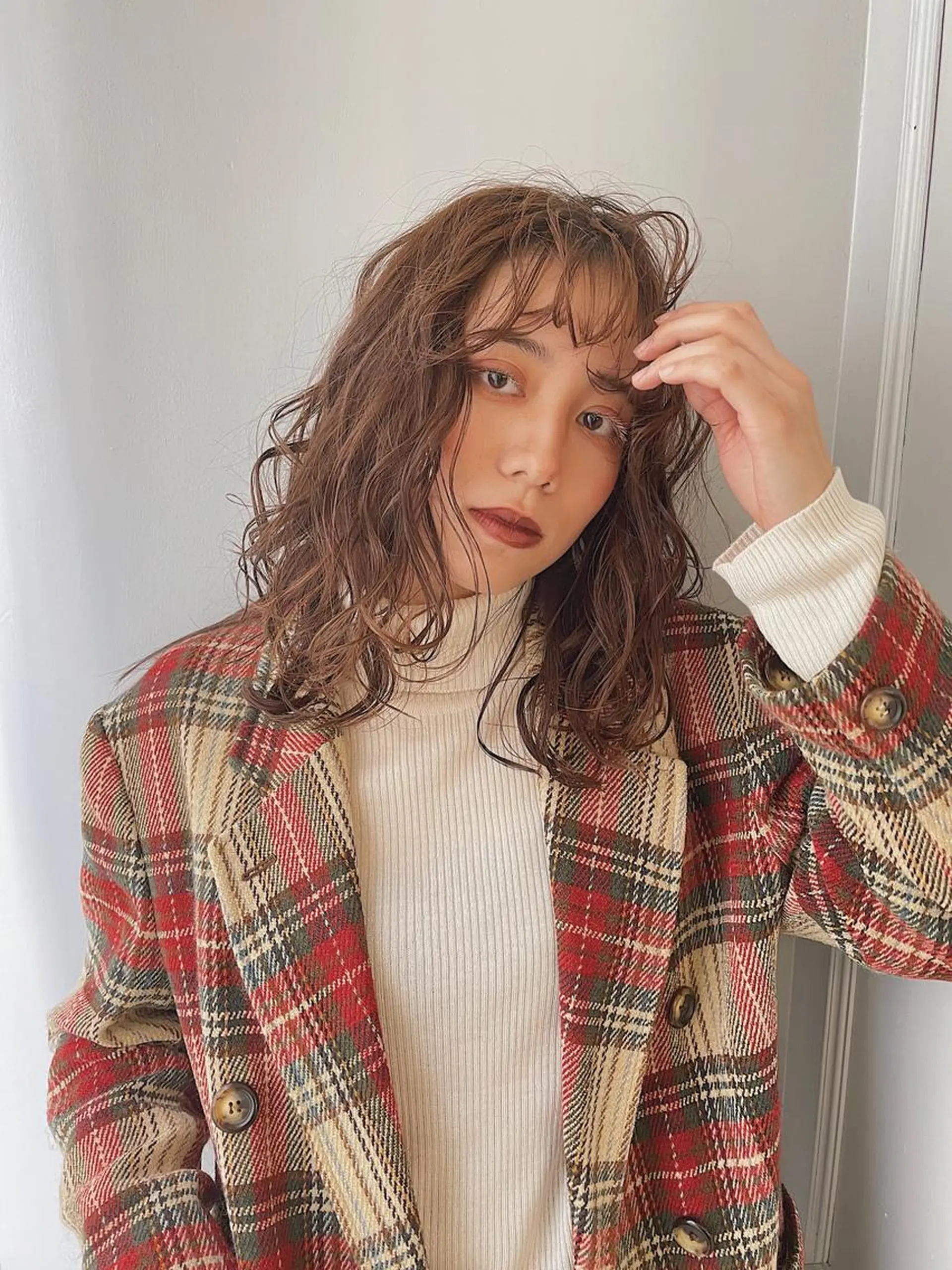 ミディアム 柔らかbeige /chinari❤︎のヘアスタイル