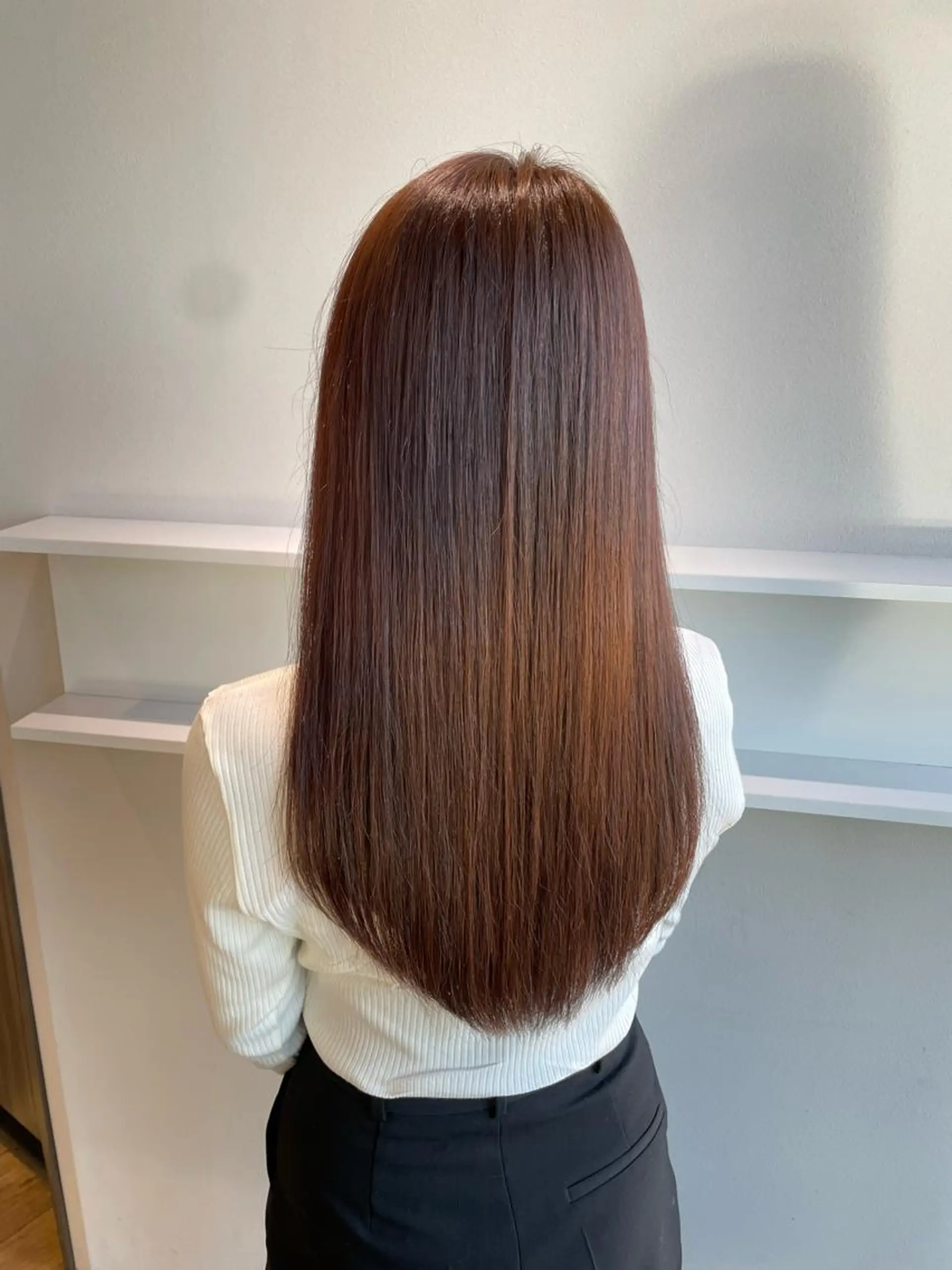 ロング 髪質改善 トリートメント 酸熱トリートメント CYNTHIADUE 店長| IRISUのヘアスタイル