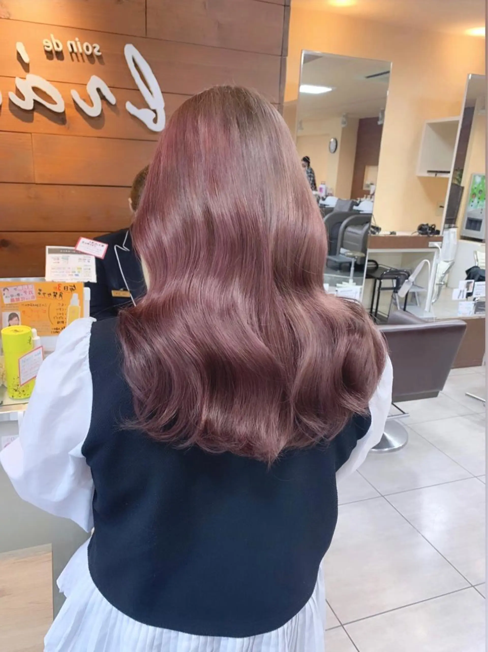 ロング カット ヘアカラー トリートメント 🫧艶髪カラー🫧 森本くるみのヘアスタイル