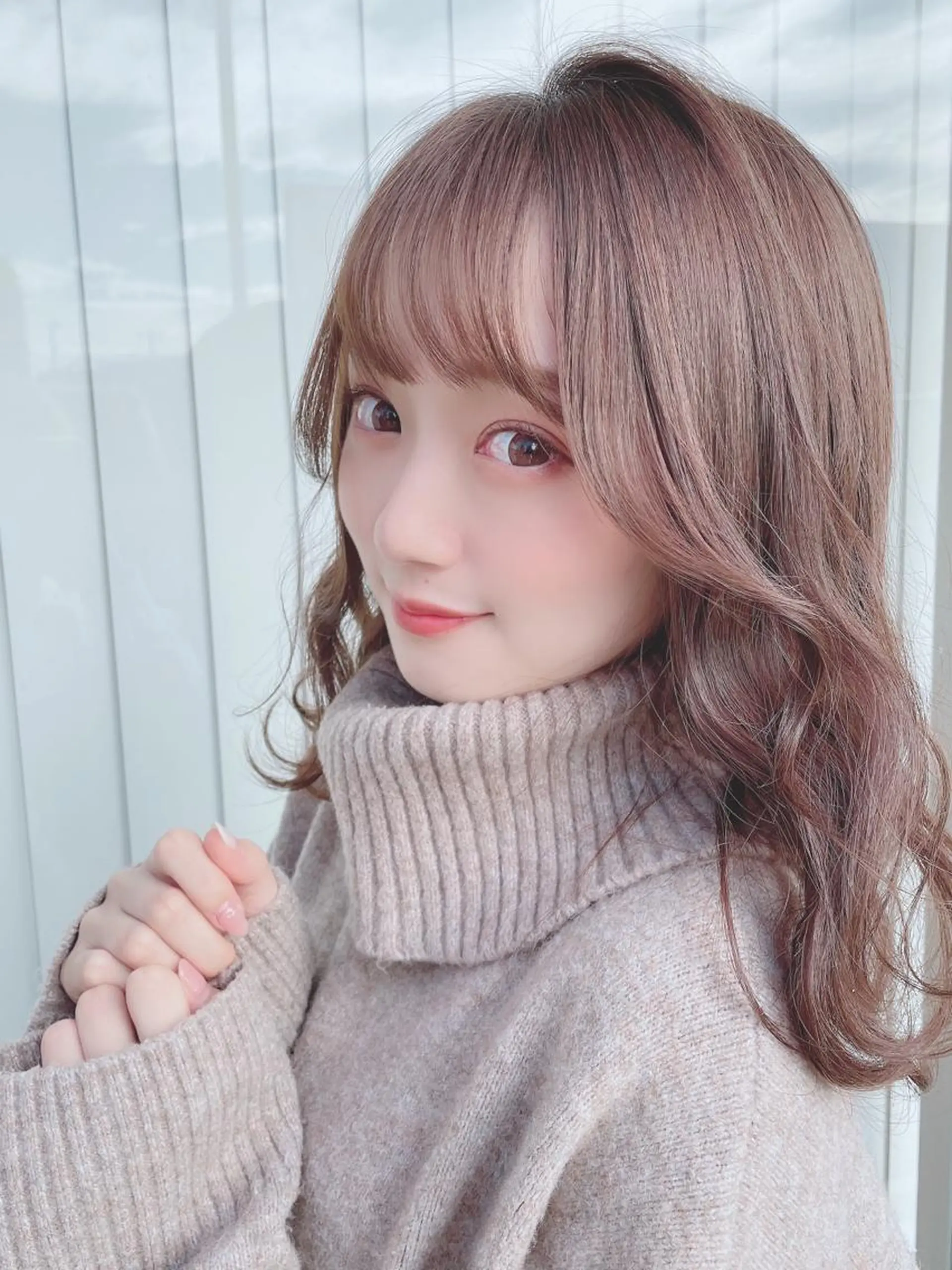 セミロング カラー セミロングパーマ ブリーチ ダブルカラー 縮毛矯正 池袋髪質改善 タニグチのヘアスタイル