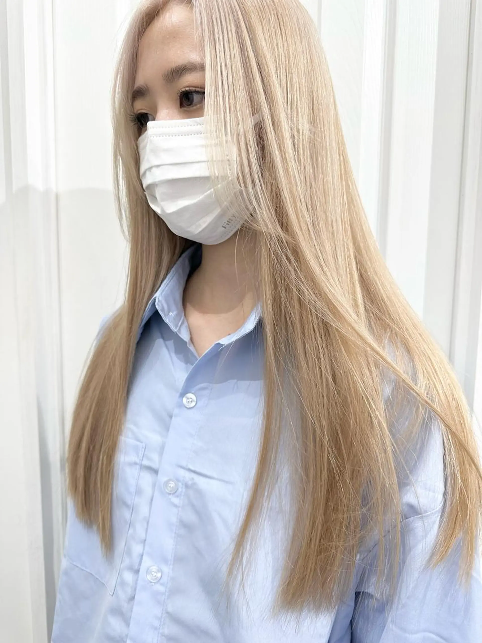 ロング カラー ヘアカラー トリートメント ヘッドスパ ヘアセット kai .のヘアスタイル