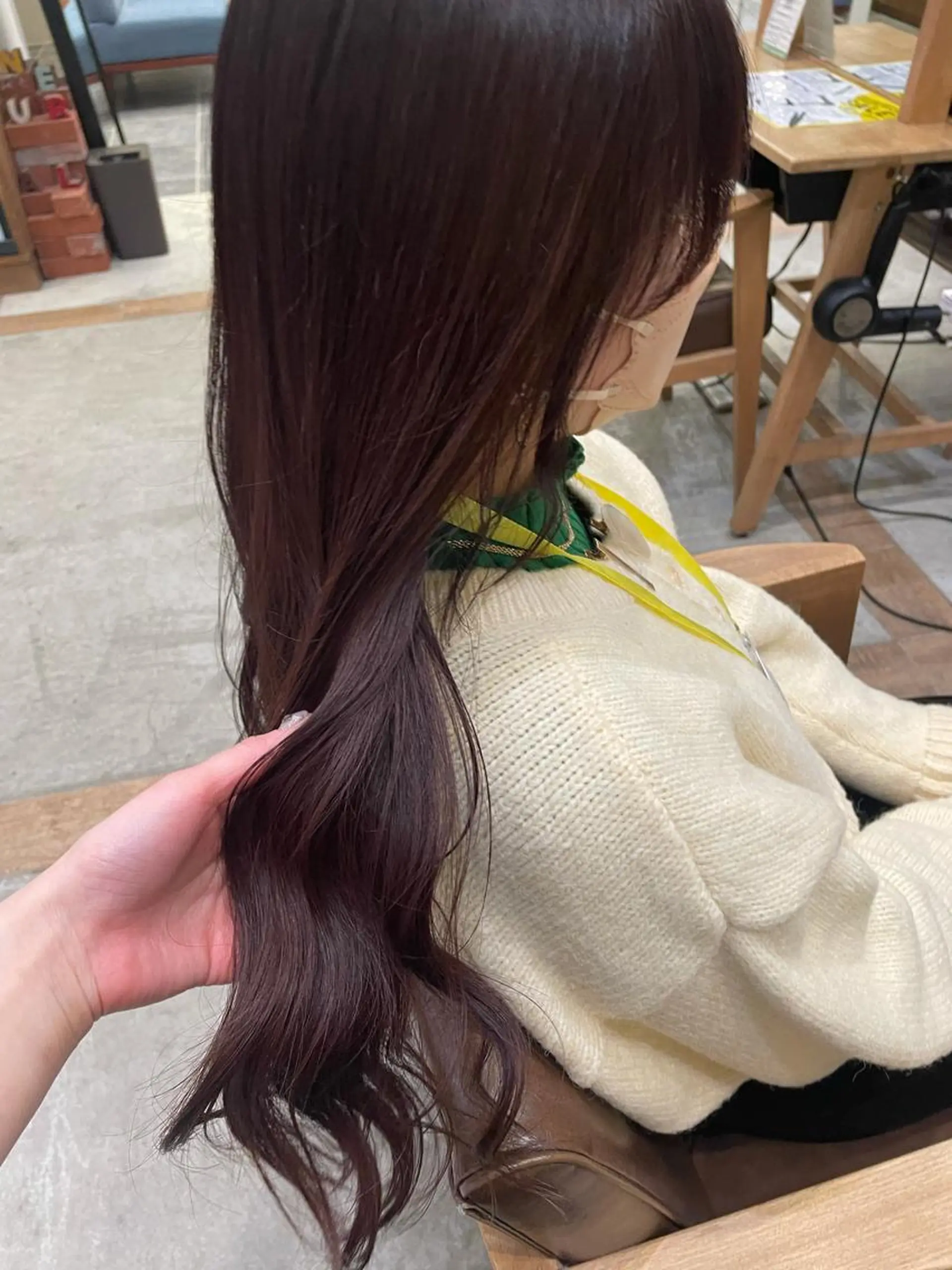 カラー ブラウンカラー ラベンダーカラー ラベンダーピンク ピンクカラー 🍒ばばみさき 🍒のヘアスタイル