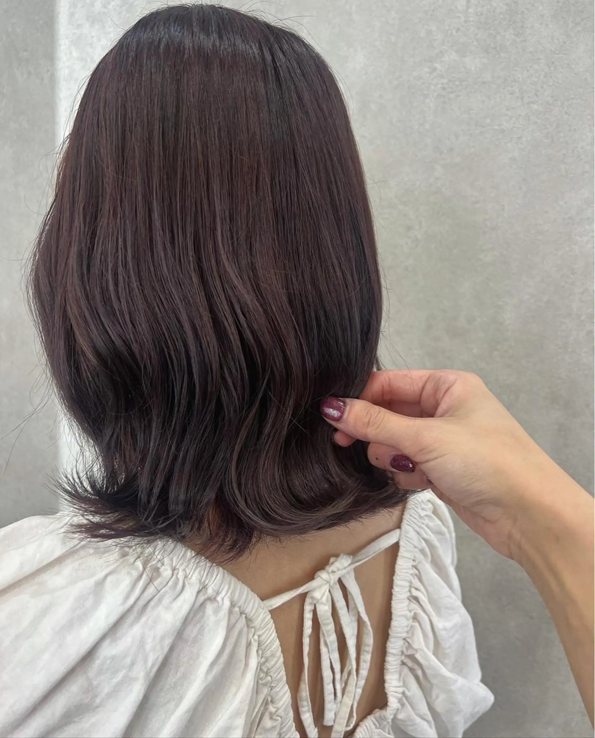 ミディアム カラー パーマ ヘアアレンジ メンズ ヘアカラー トリートメント Huu☁️ 池野里衣のヘアスタイル