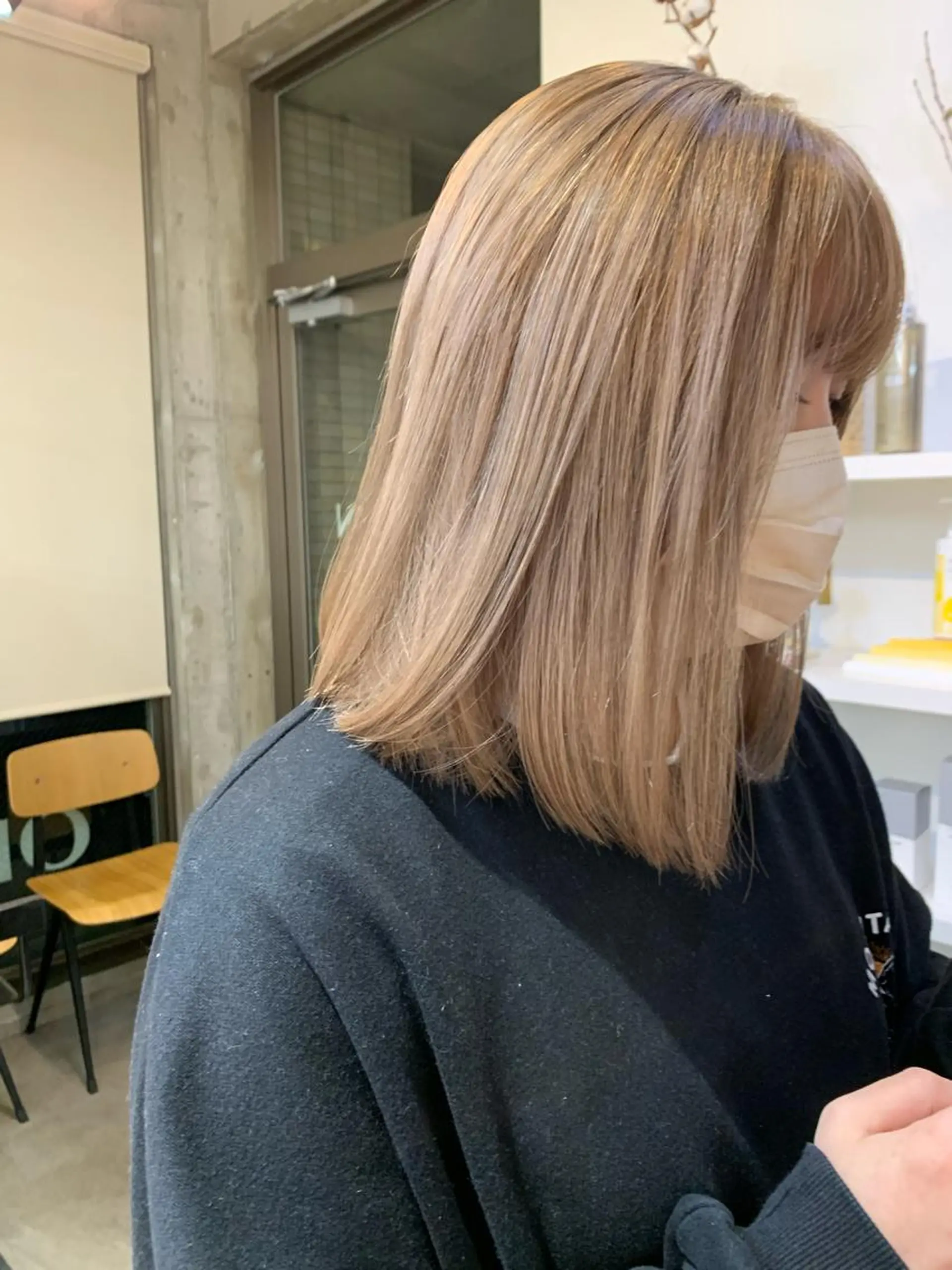 ミディアム カラー ヘアカラー 表参道OLSEN✂︎ nanamiのヘアスタイル