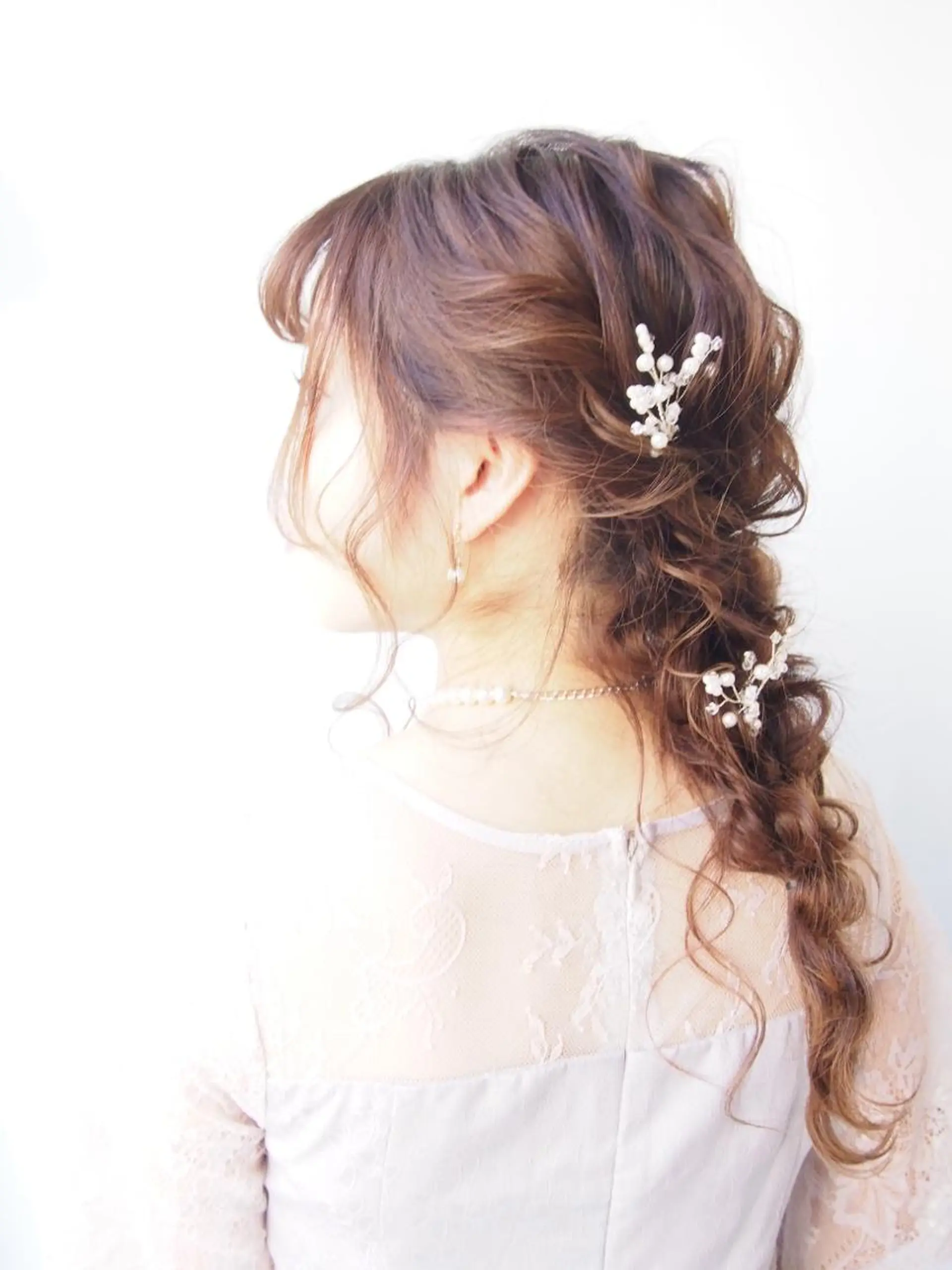 ロング ヘアアレンジ ヘアセット Partie （パルティー）のヘアスタイル