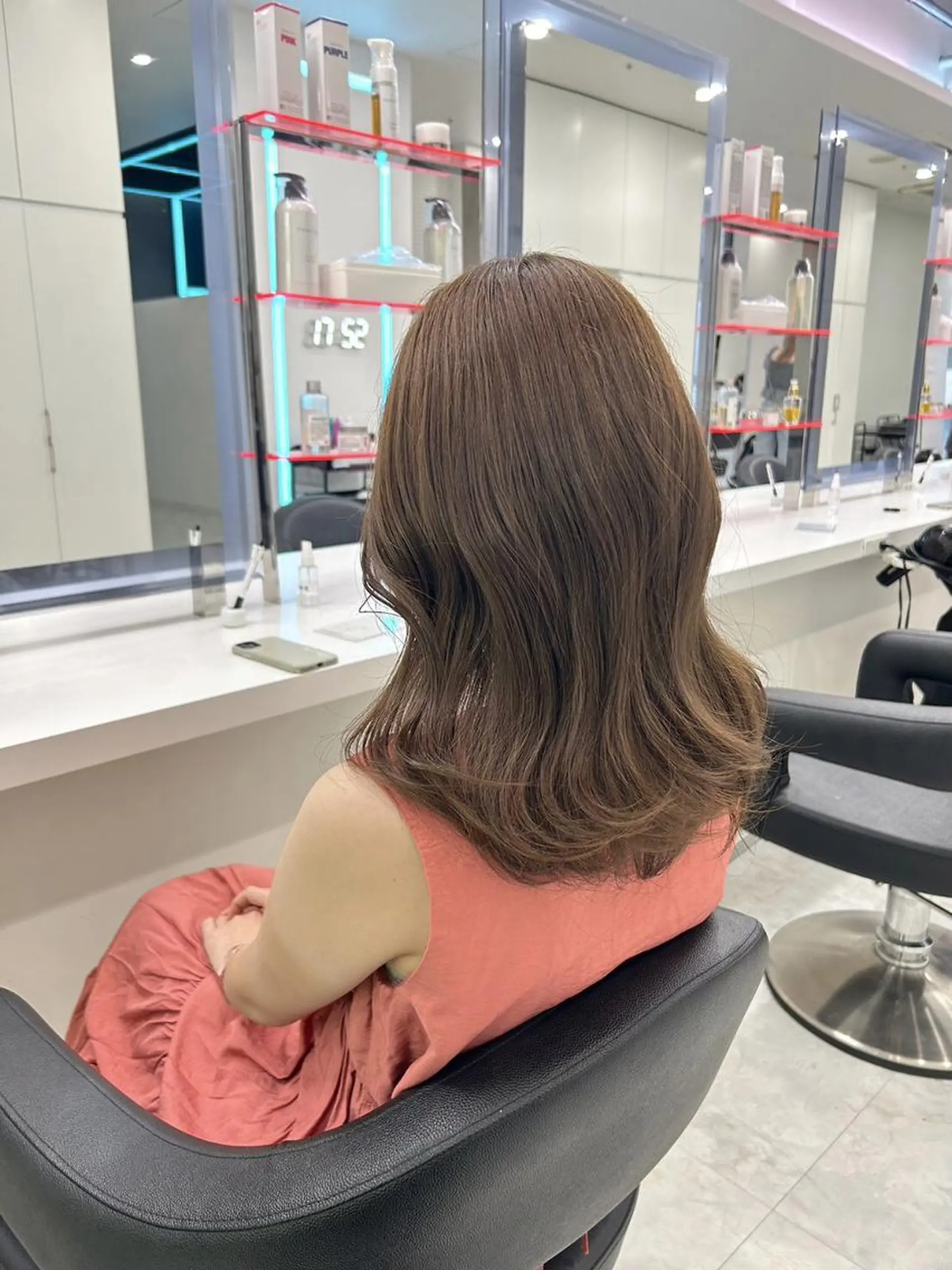 カラー 韓国風🇰🇷透け感 style🥀横浜のヘアスタイル