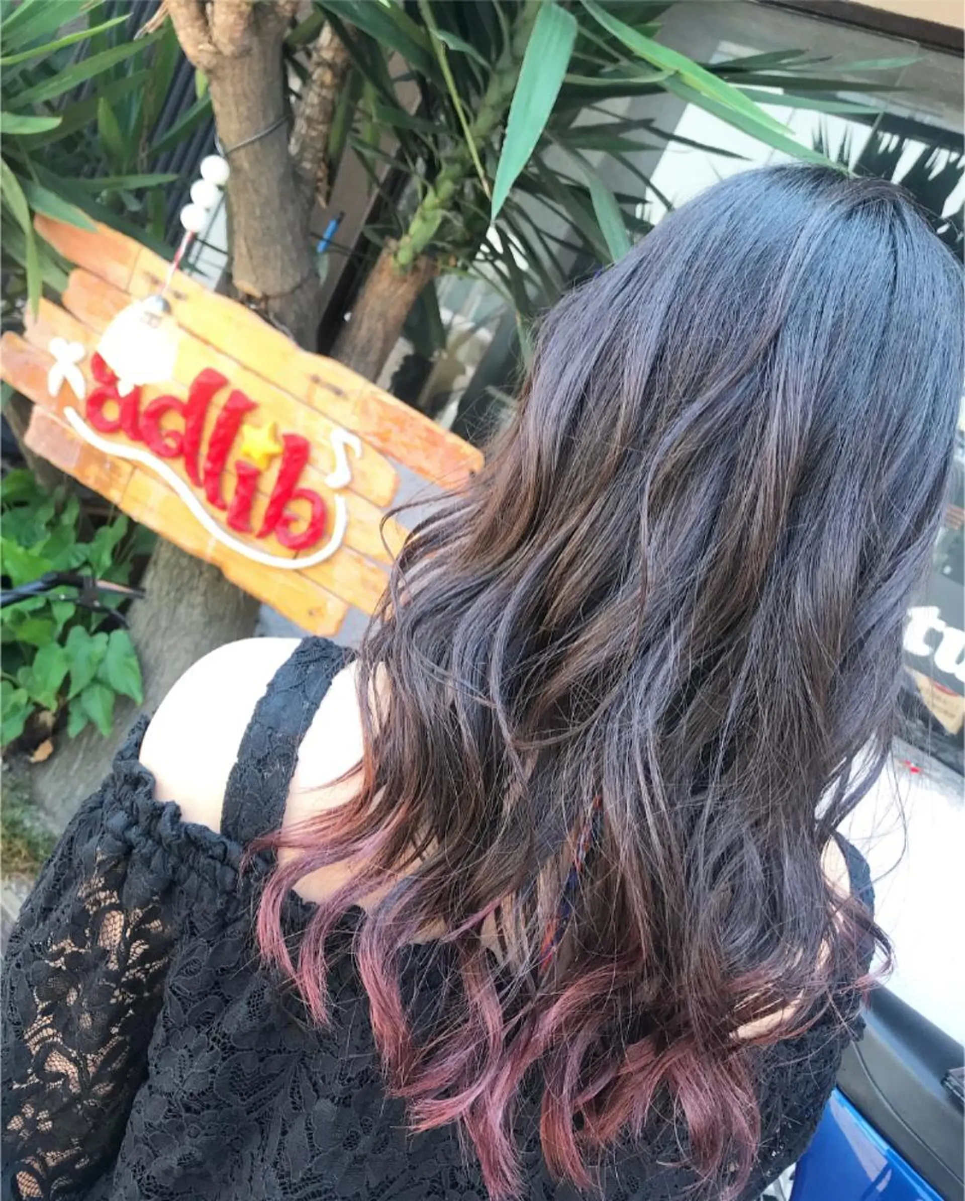 ロング ヘアカラー 玉木 育実のヘアスタイル