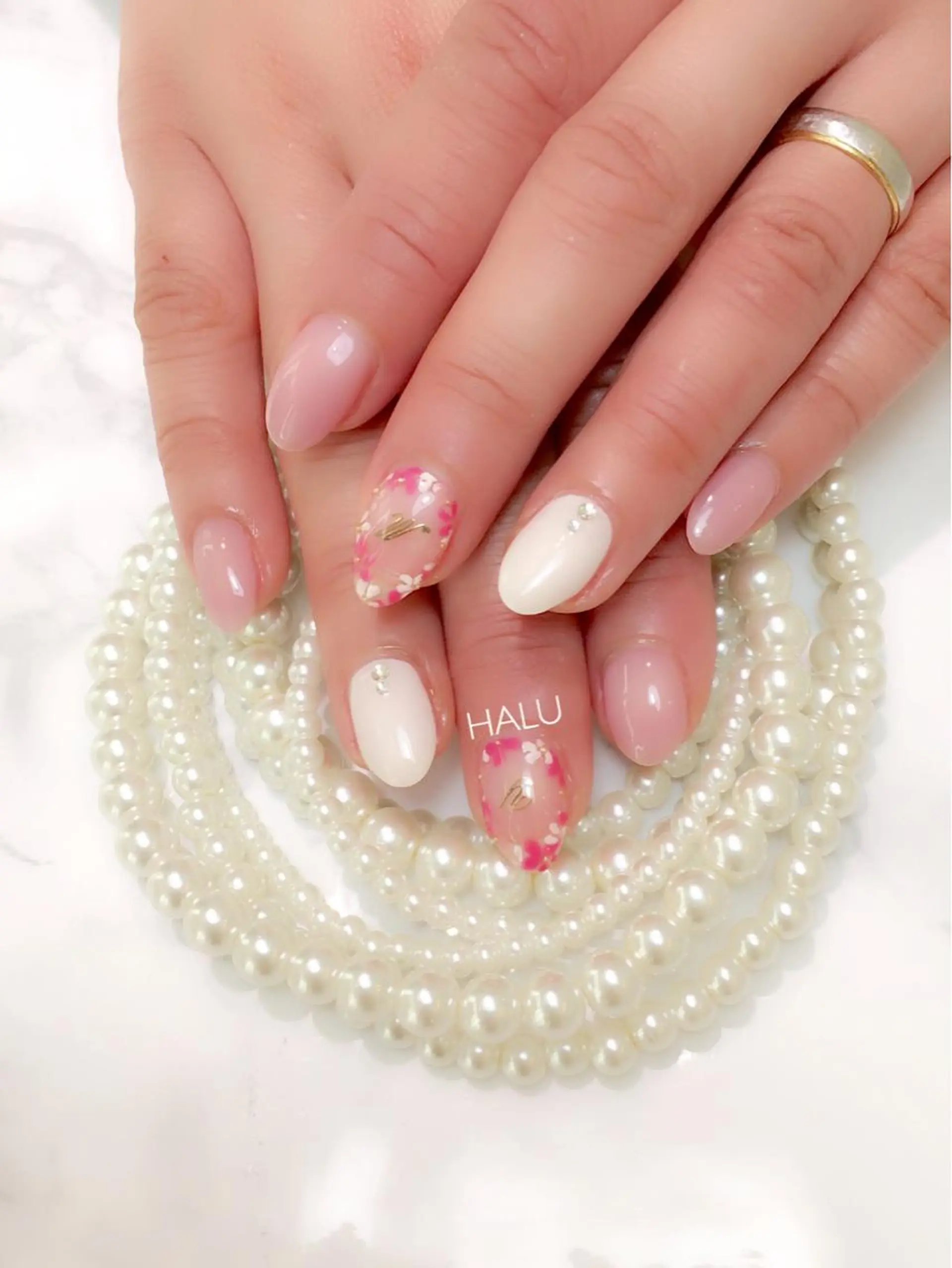 ネイル 春ネイル HALU ハルのネイルデザイン