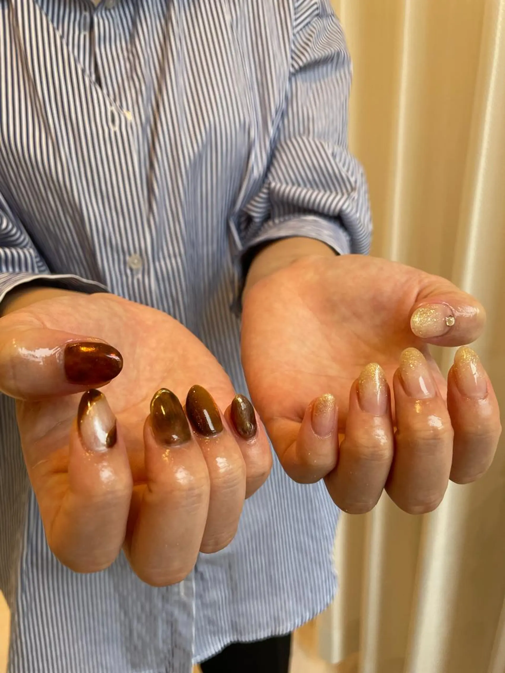 ネイル 束感まつ毛/ネイル/ LED♥KIRARAのマツエク・マツパデザイン