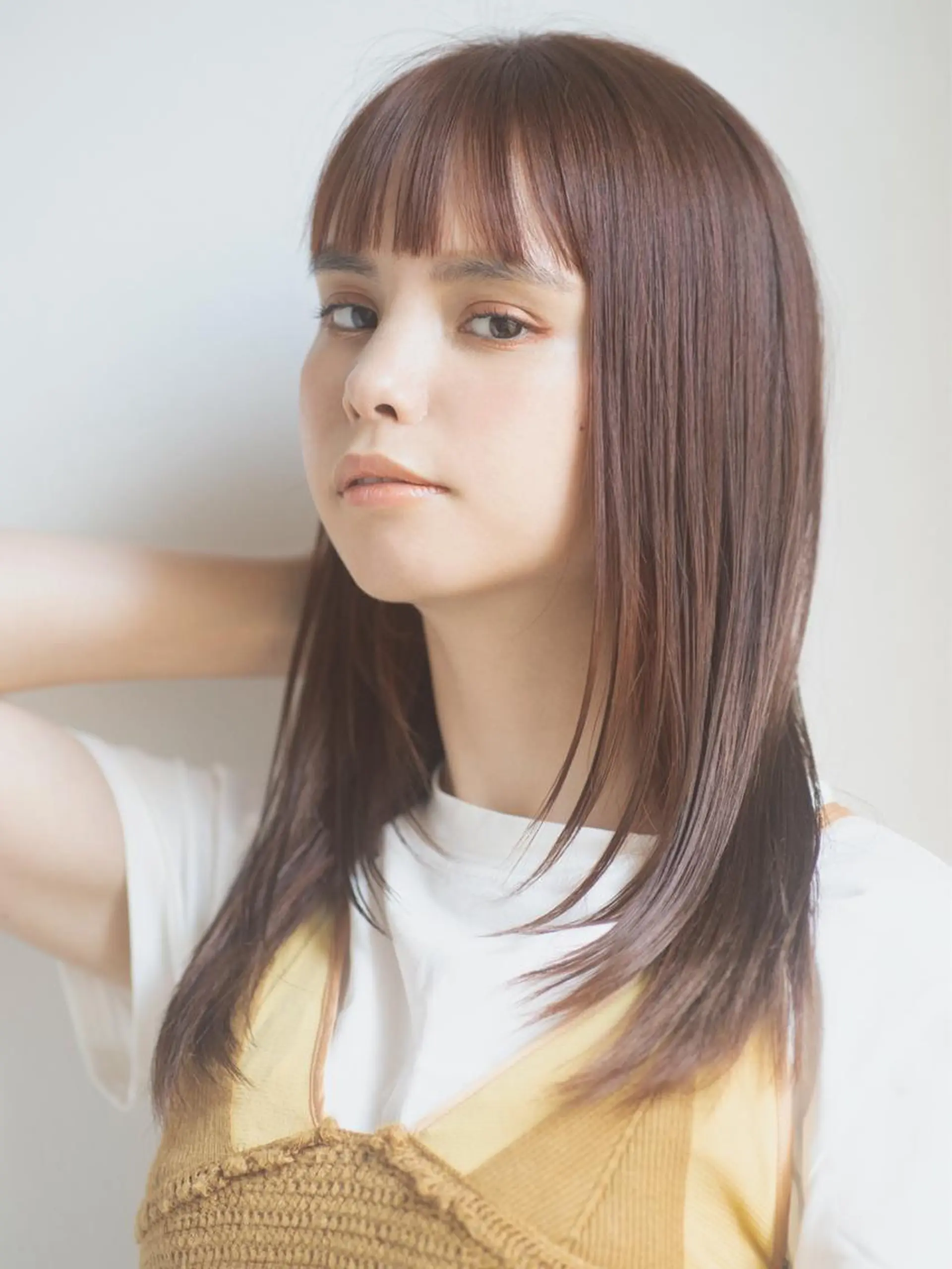 ミディアム 🎀ハイトーン/レイ ヤー/Reina🎀のヘアスタイル