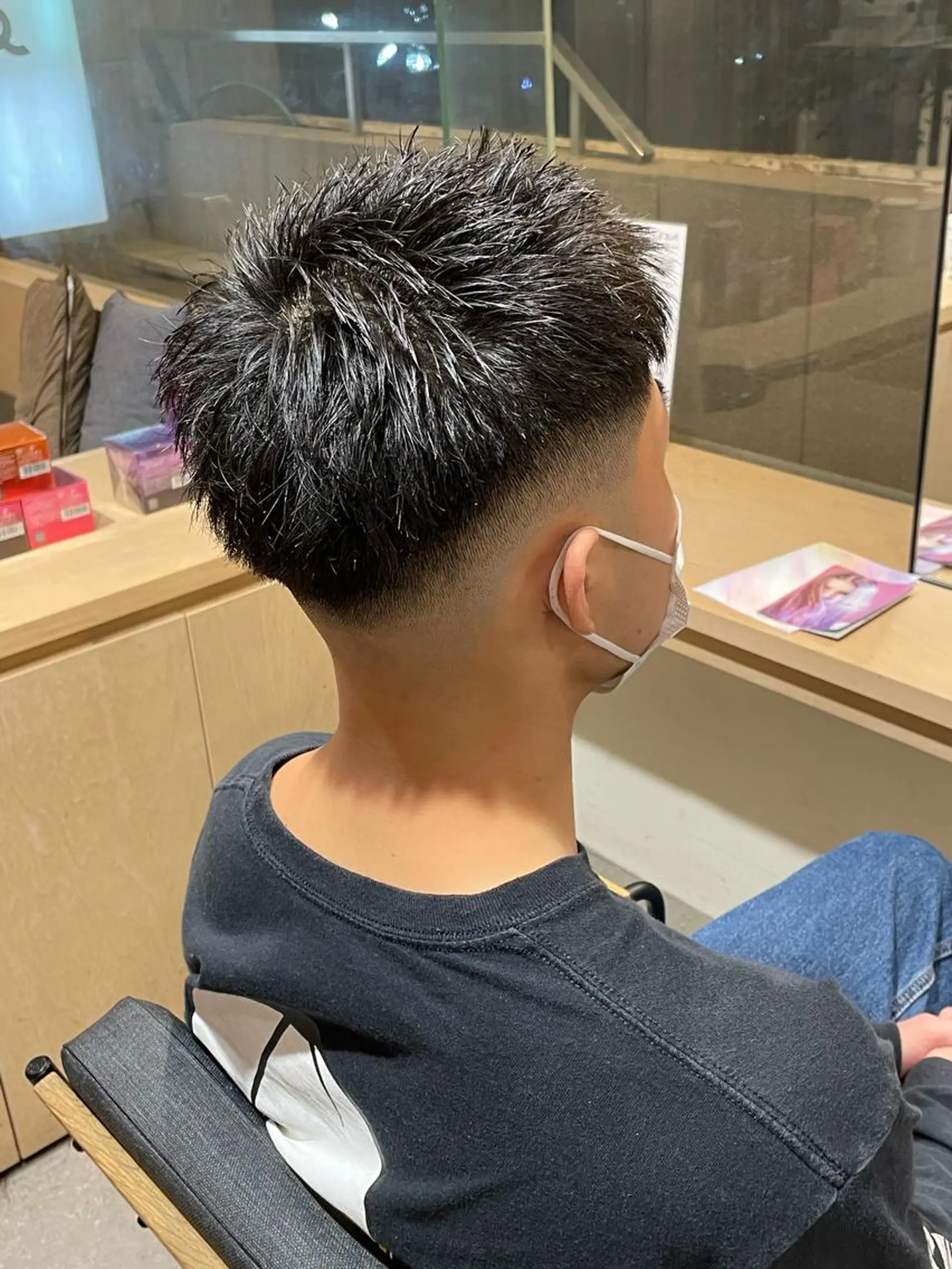 メンズ フェードカット スキンフェード Le'a所属・渋谷/フェード/ 國分 翔のヘアスタイル