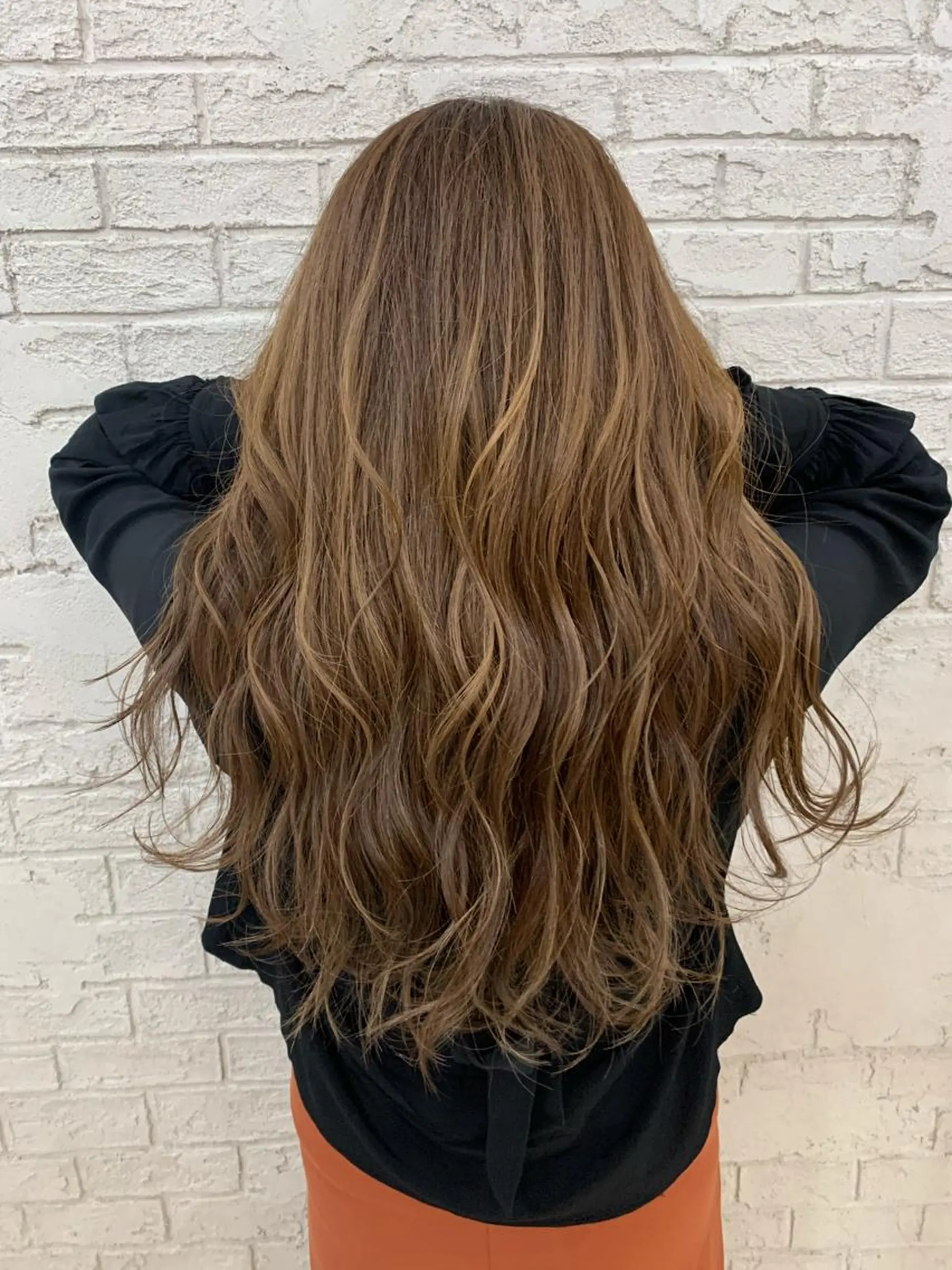 ロング ハイライト 🇺🇸ハイライト特 化美容師🇺🇸漆沢のヘアスタイル