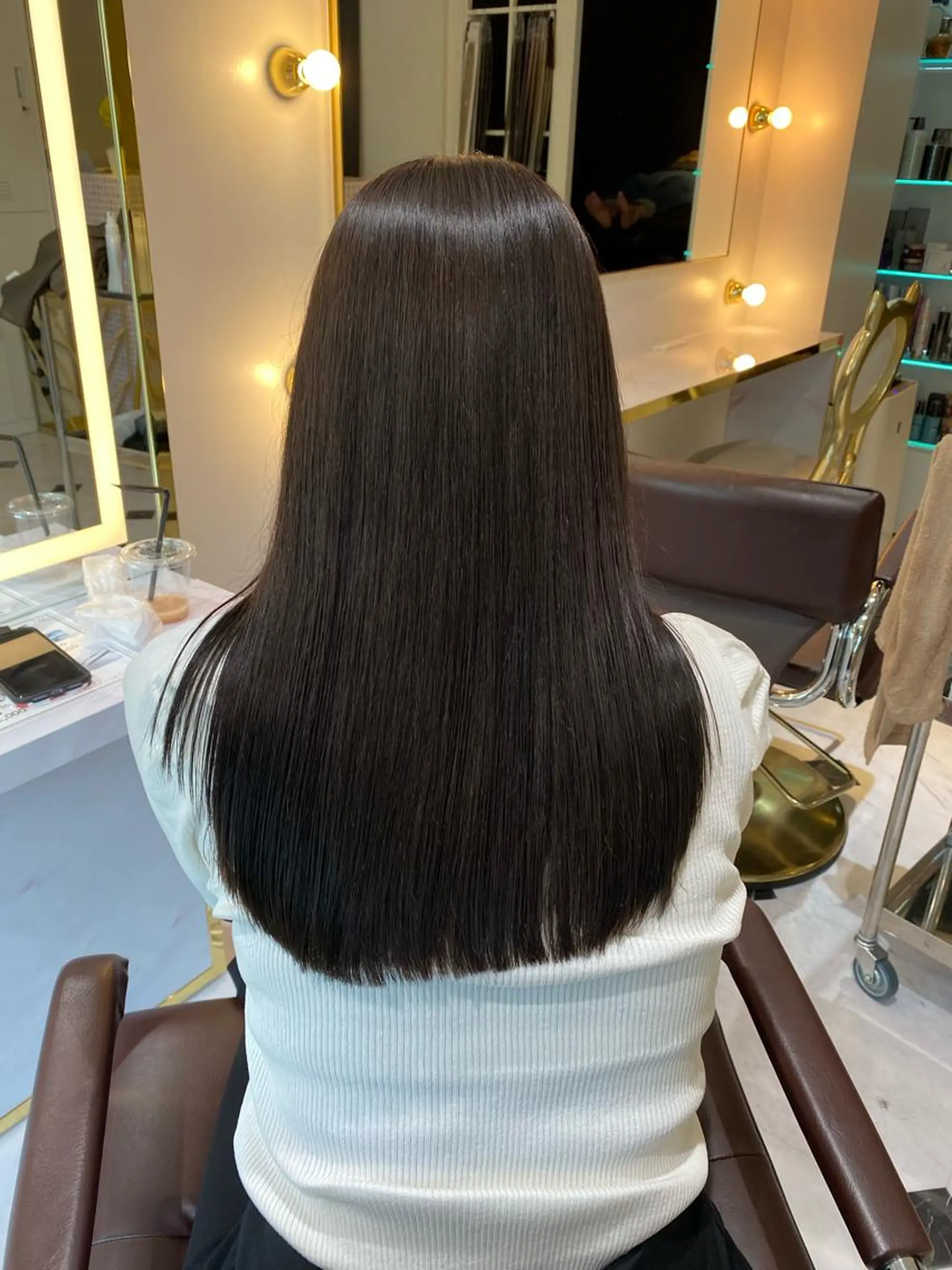 ロング カラー ヘアアレンジ 透明感カラー 髪質改善 ヘアカラー トリートメント ekolu北梅田店所属・梅田中崎町髪質改善 /オキヒロト/エコルのヘアスタイル