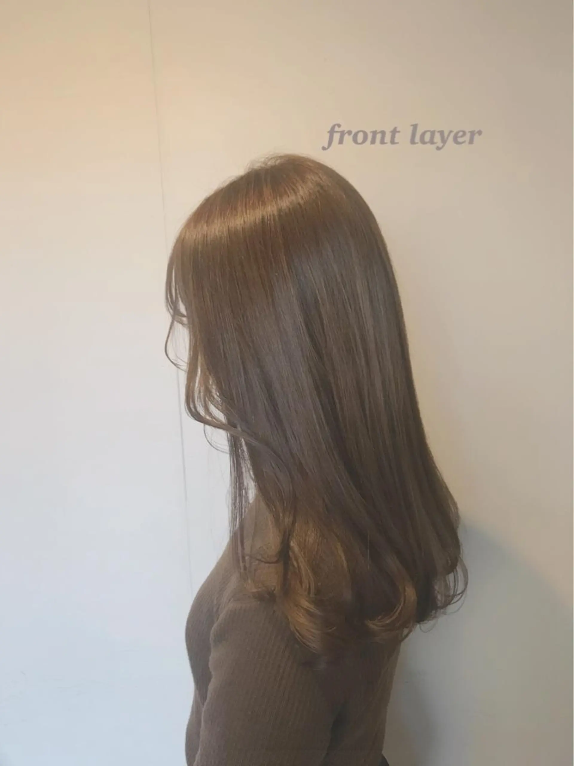 ロング カラー ヘアアレンジ 顔周りカット レイヤーカット topstylist 芳賀みなみのヘアスタイル