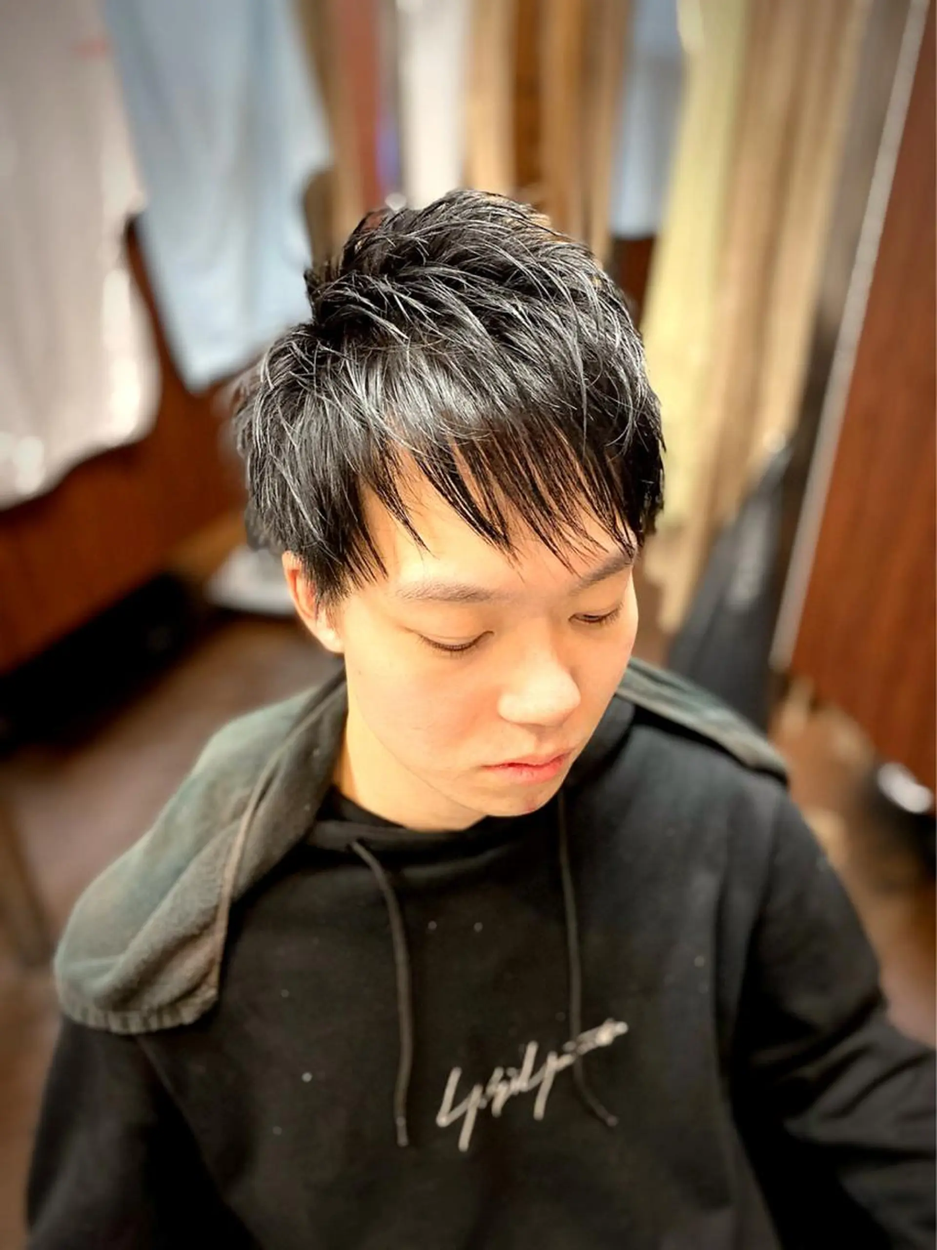 ショート メンズ 山田 哲平のヘアスタイル