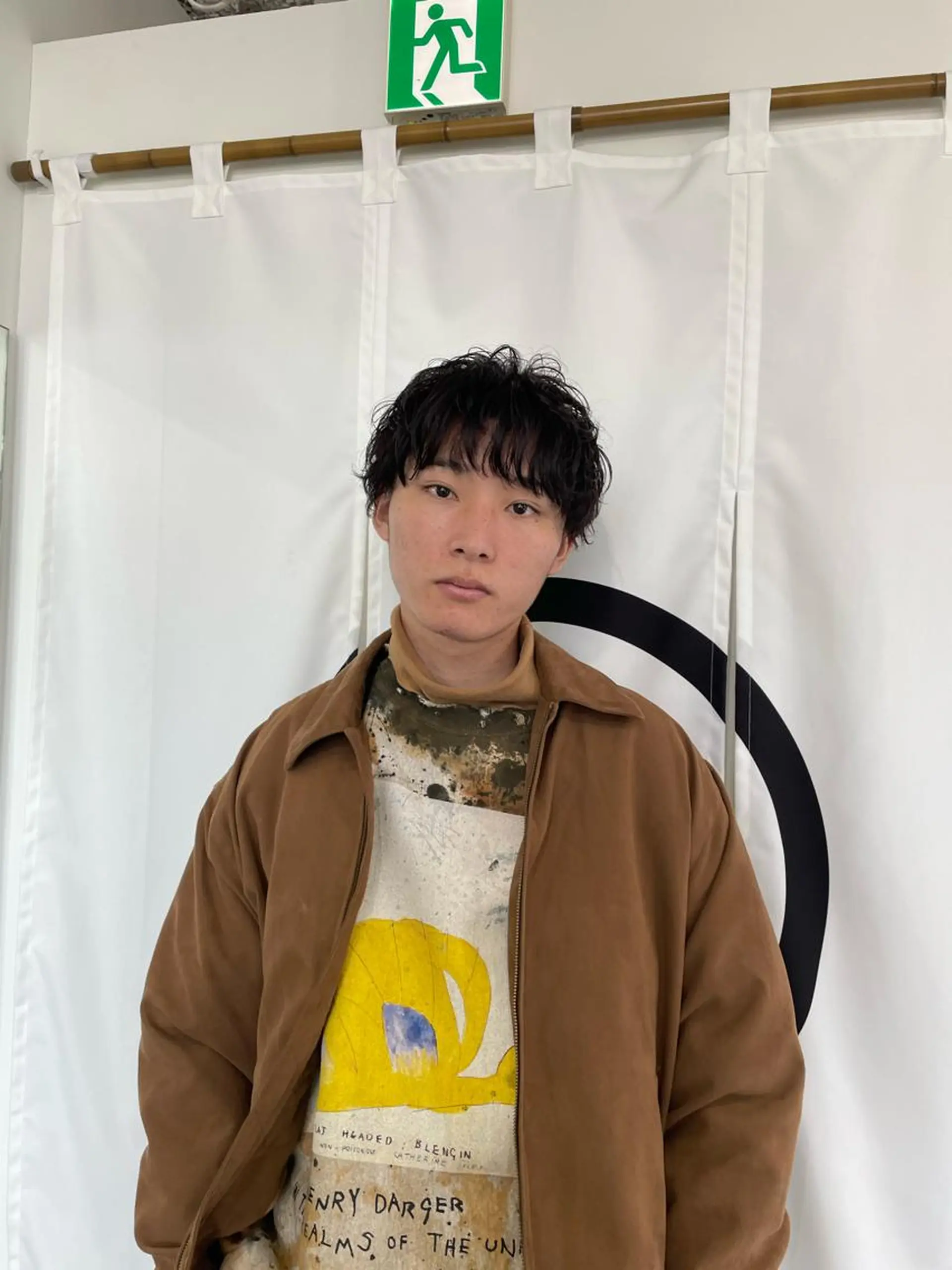 ショート パーマ ササキ ヨシヒトのヘアスタイル