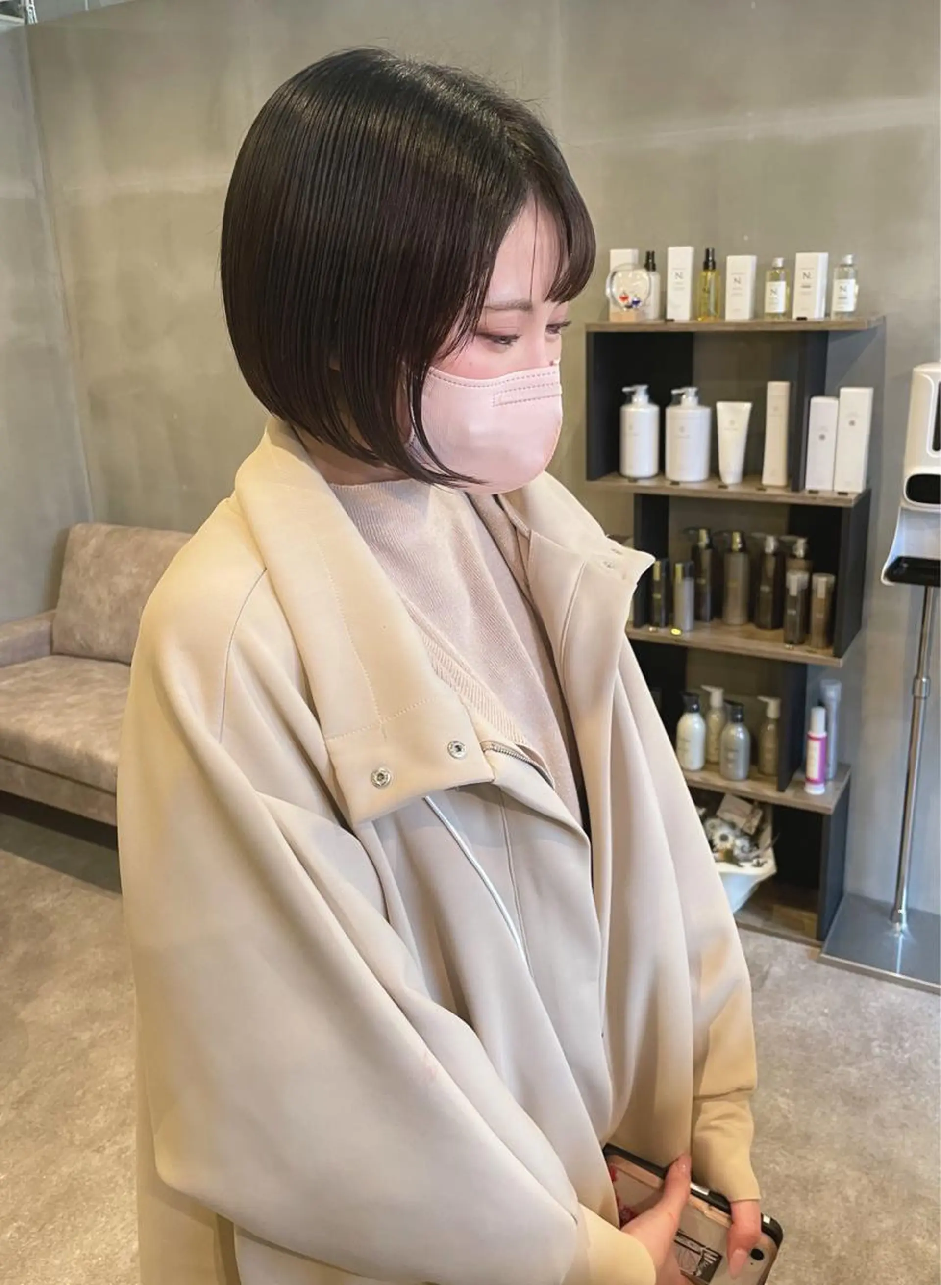 ショート ボブ S.BROOM なんばTAKUYAのヘアスタイル