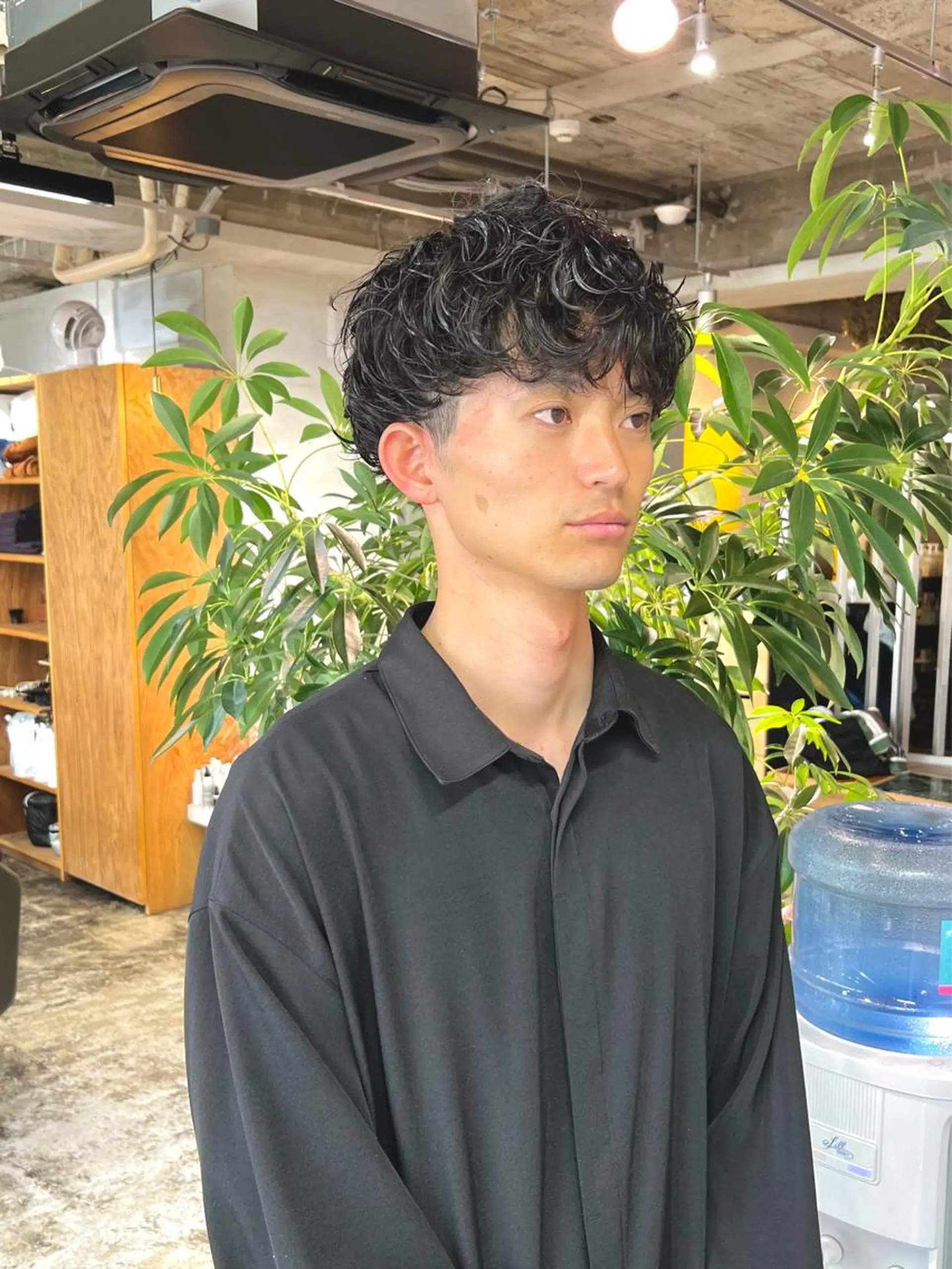 ショート メンズ マッシュ メンズパーマ 北花田美容師🍃村尾 光太/むらのヘアスタイル