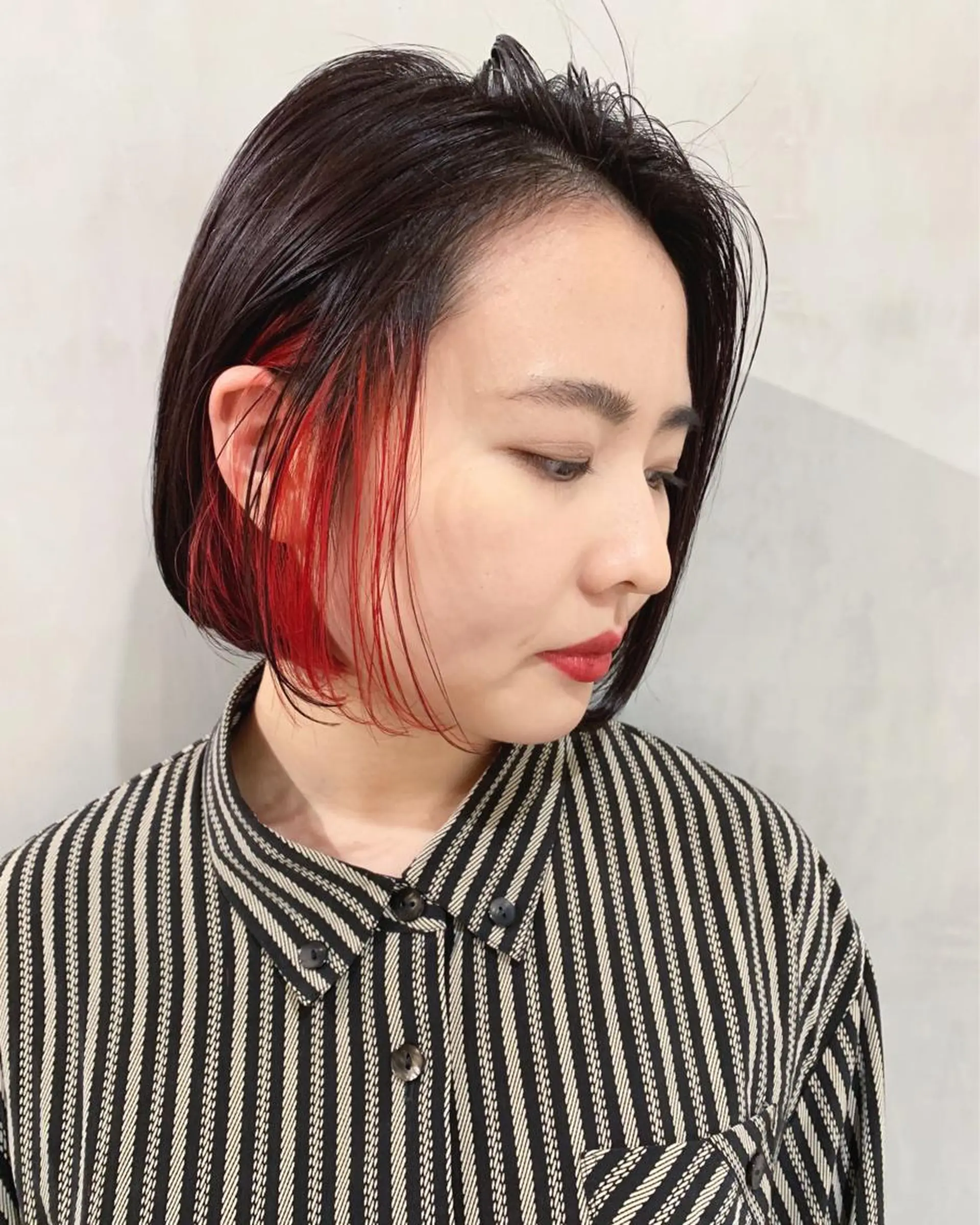 ショート カラー ヘアカラー トリートメント 優 作のヘアスタイル