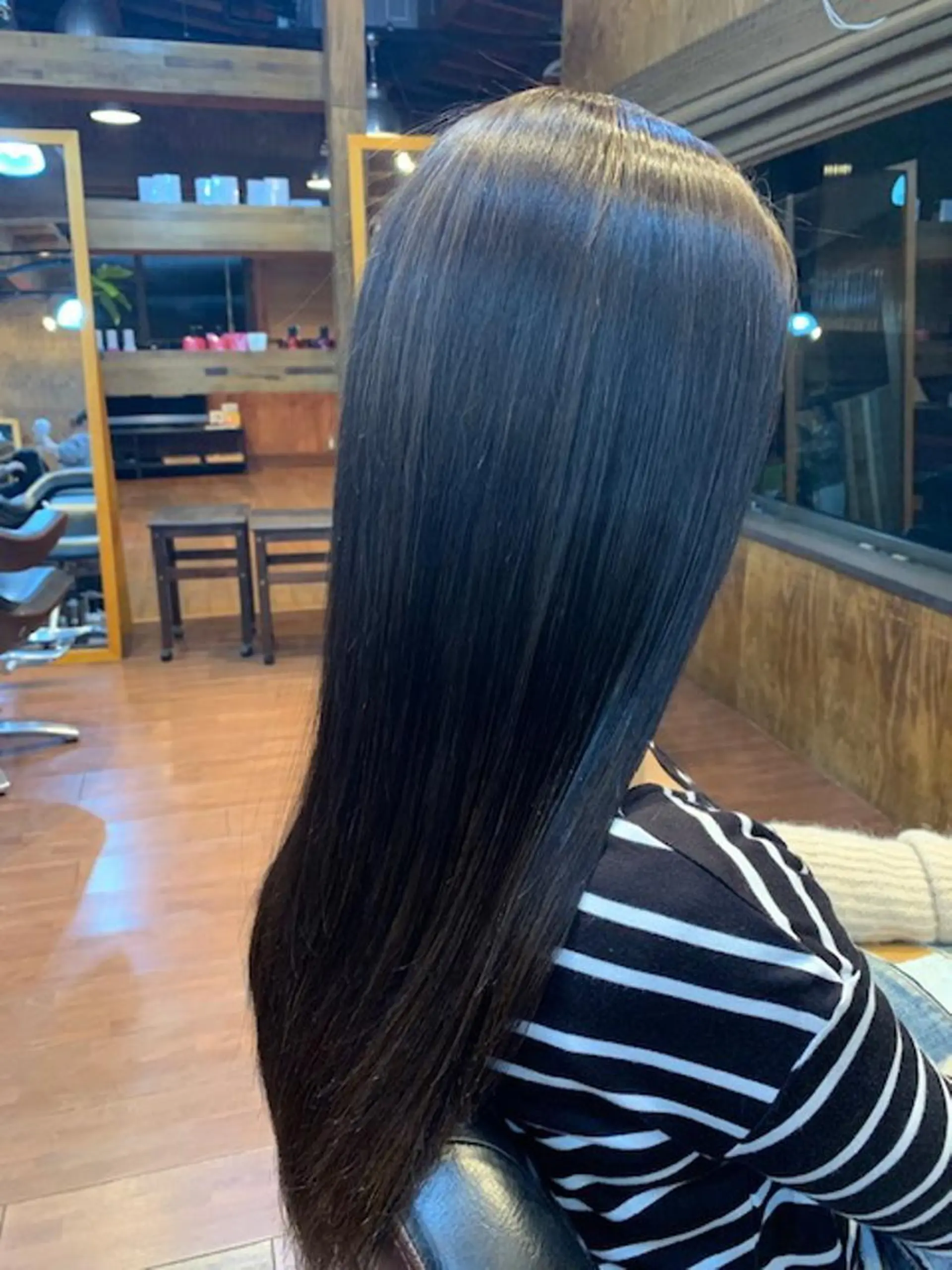 ロング カラー カット トリートメント ＠kutsu tetsuoのヘアスタイル