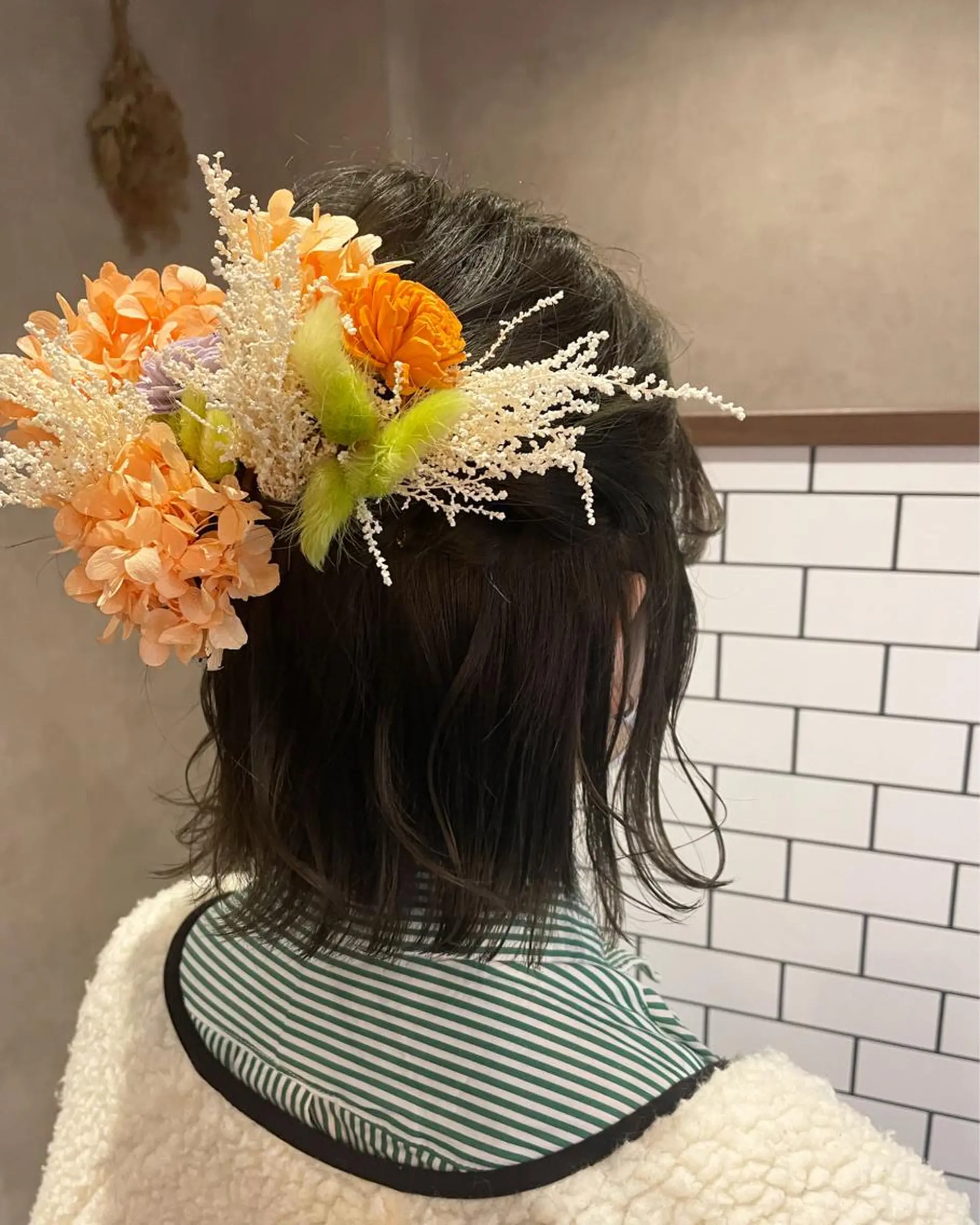 ミディアム 卒業式のヘアスタイル 赤味消しcolor 🥣♡Ayaのヘアスタイル