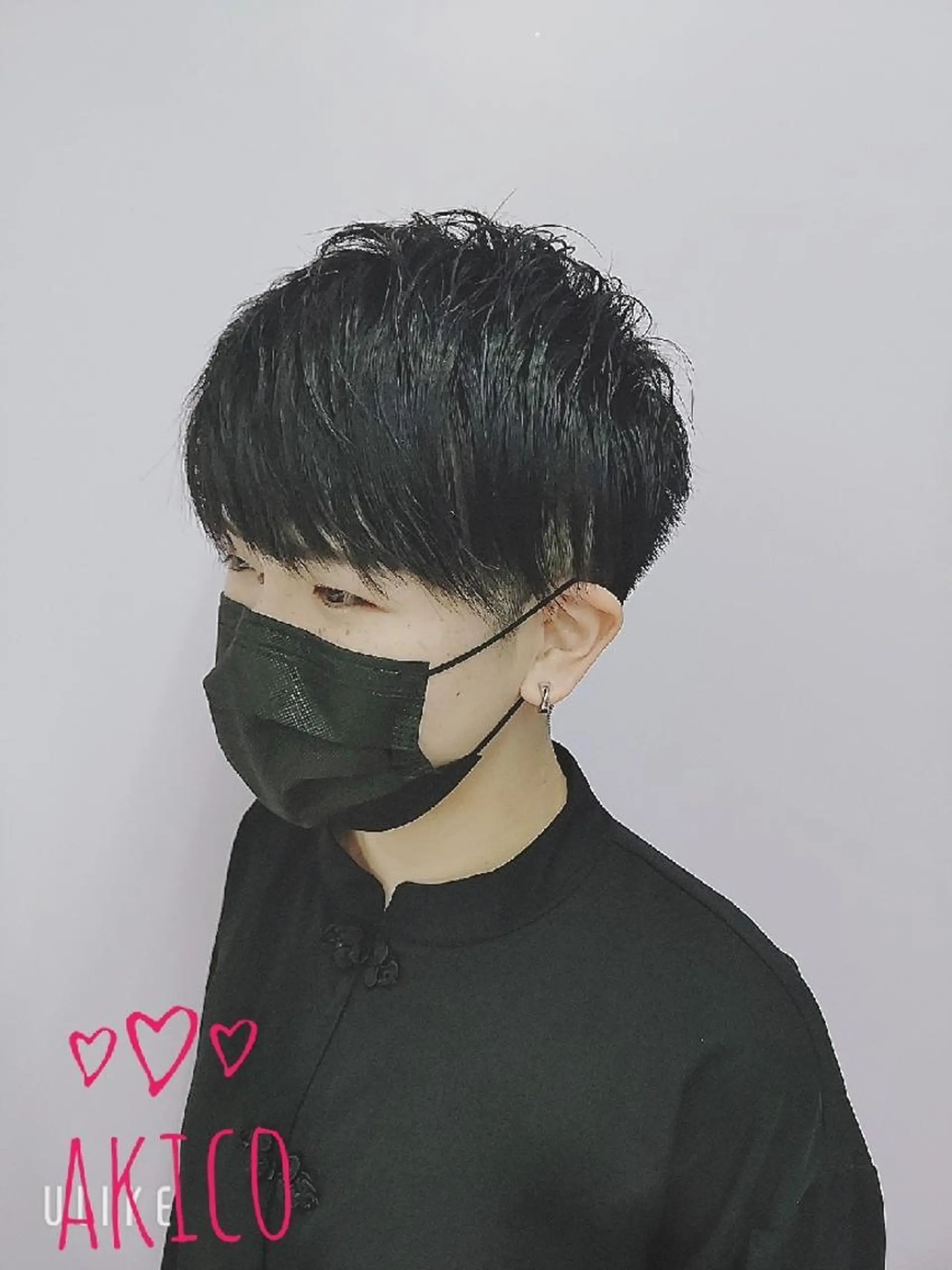 ショート マニッシュショート ショートヘア LUXBE GALLERY なんば駅前店所属・ラックスビーギャラリ ー AKICOのヘアスタイル