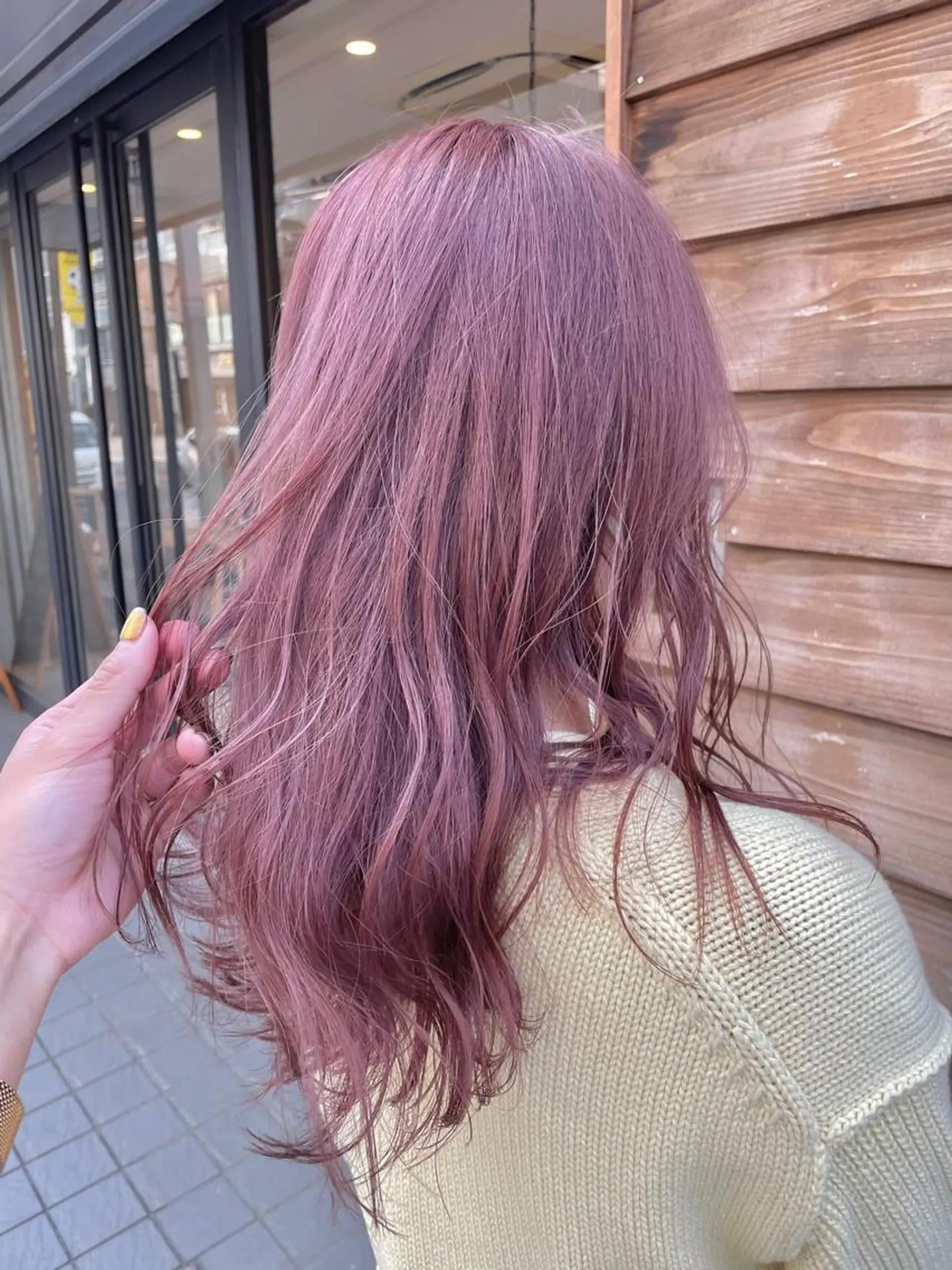 ロング カラー Ma hoのヘアスタイル