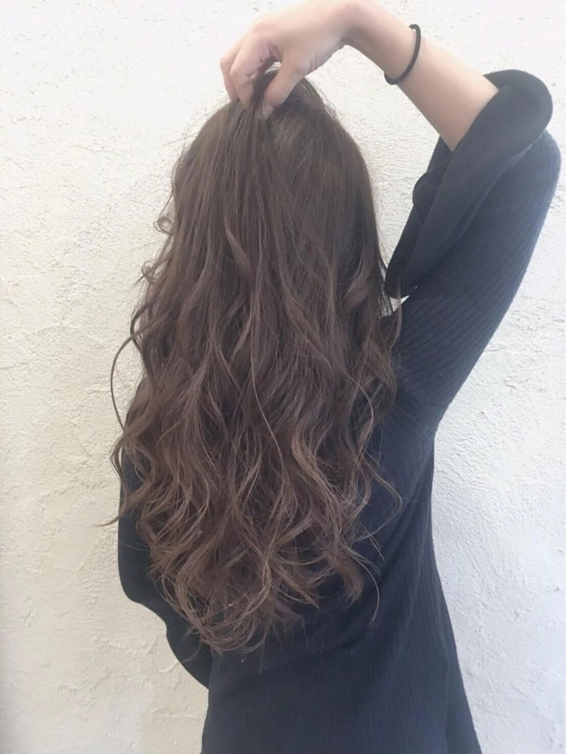 ロング カラー 黒川 司のヘアスタイル