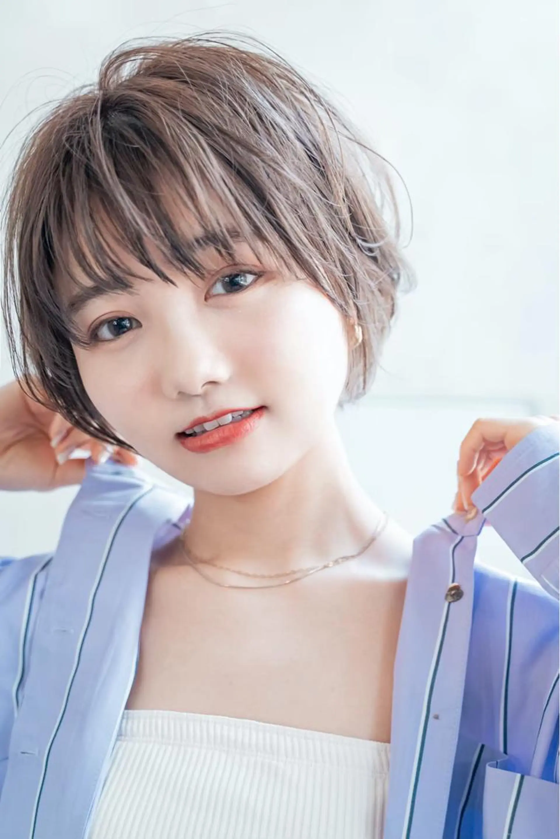 ショート カラー パーマ ヘアアレンジ メンズ キッズ ネイル マツエク・マツパ ベージュカラー ラベンダーカラー ラベンダーベージュ カット ヘアカラー トリートメント ヘアセット 韓国ヘア🫧 KAZUTOのヘアスタイル