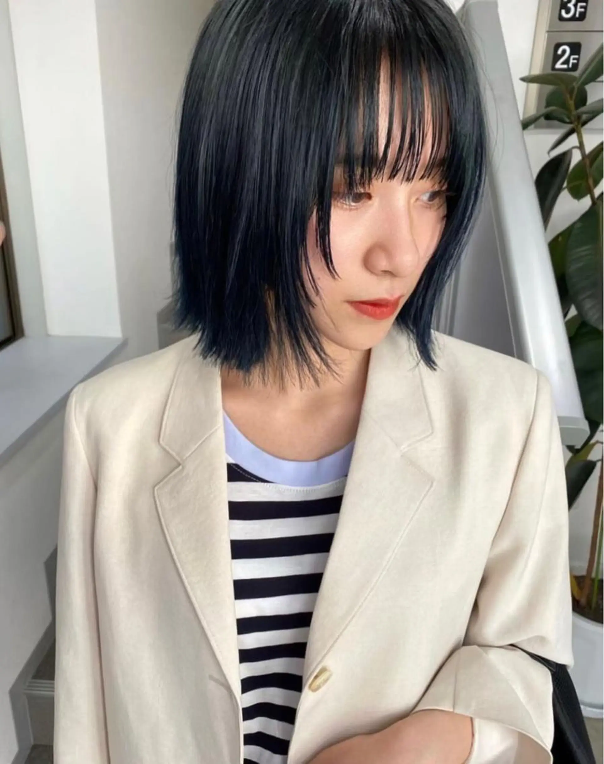 カラー MAO SHIRATOのヘアスタイル