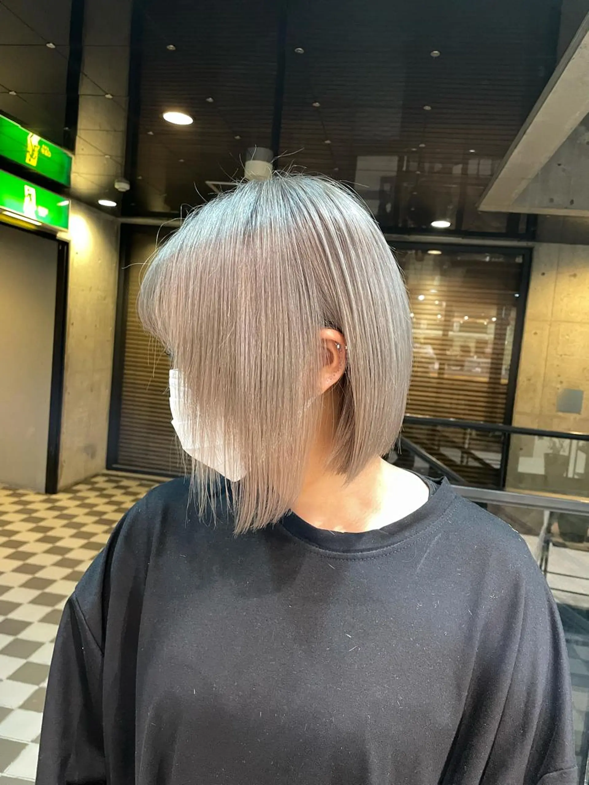 ショート カラー カット ヘアカラー LUSTRE クロサワのヘアスタイル