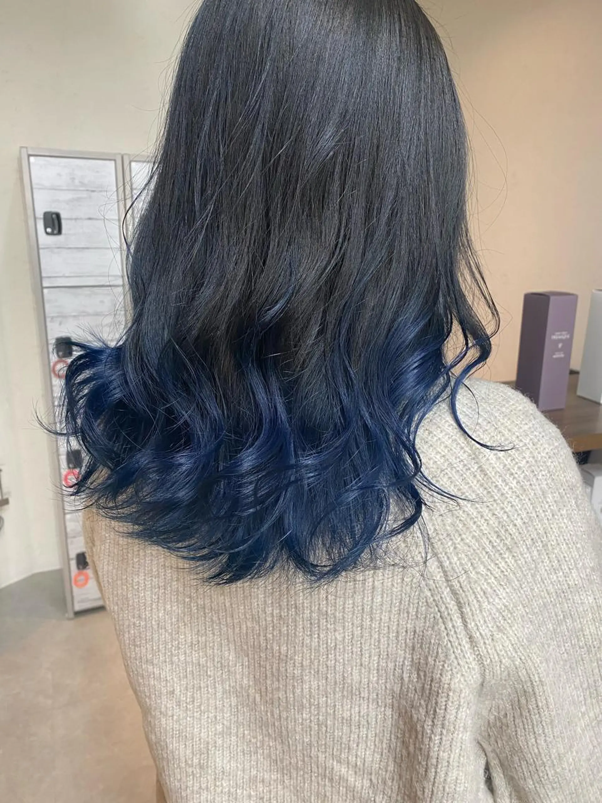 ロング カラー ブリーチ ケアブリーチ カット ヘアカラー トリートメント 後藤紗英/髪質改善 /オリーブベージュのヘアスタイル
